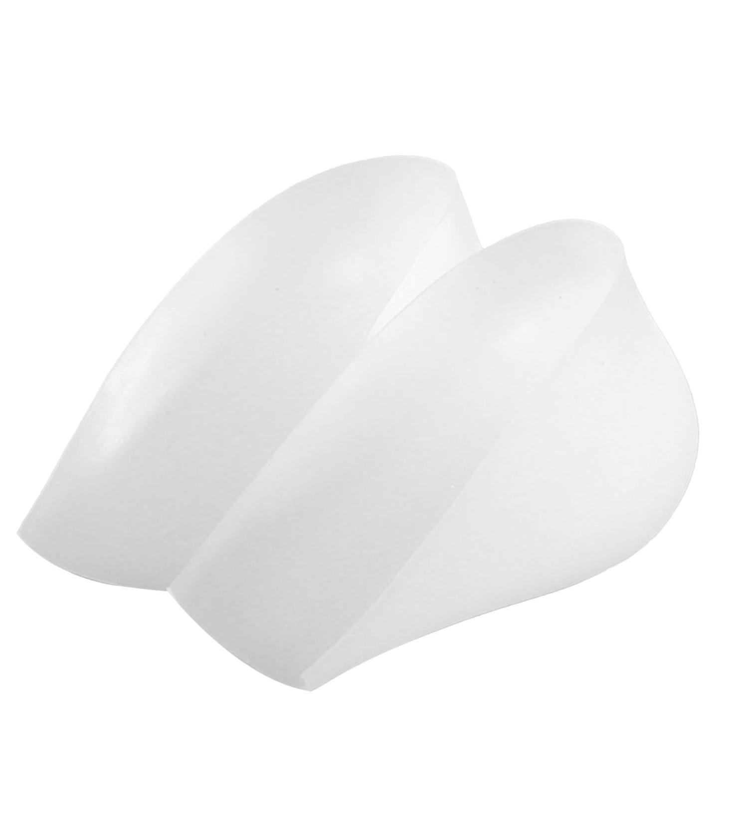 Height Boosting Insoles - Transparent Silicone Footbed Enhancer (2.4in) for All Shoes - Universal Heel Pad - Buy Online on GoSupps.com