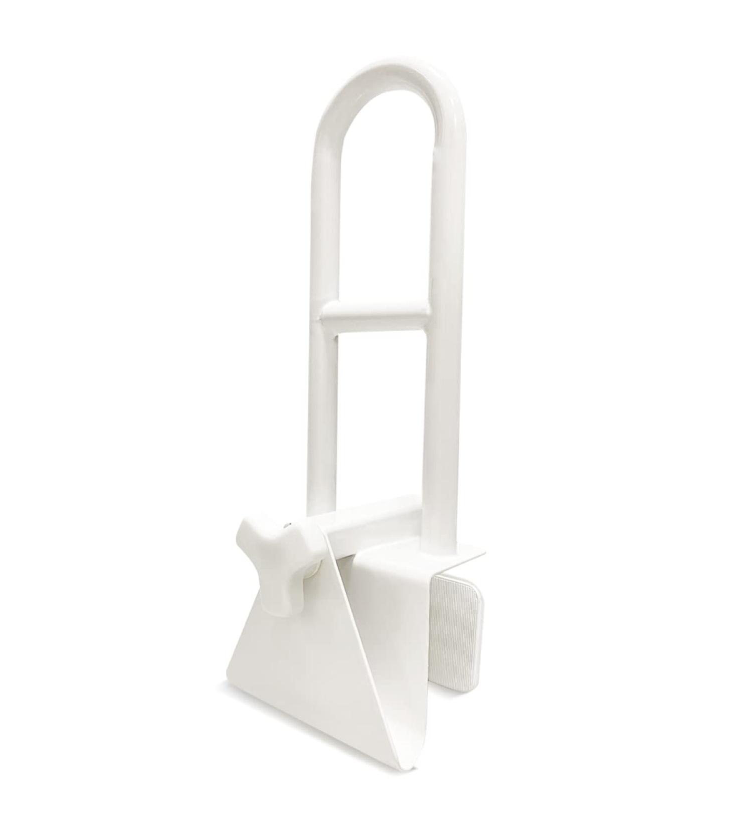 UNLICON Medical Adjustable Bathtub Safety Rail - White Grab Bars for Seniors and Elderly - Buy Online on GoSupps.com
