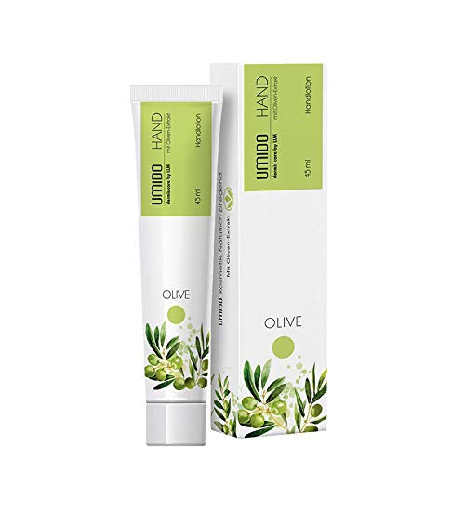 72x UMIDO hand lotion 45 ml olive extract | hand cream | cream | care cream | lotion | skin care