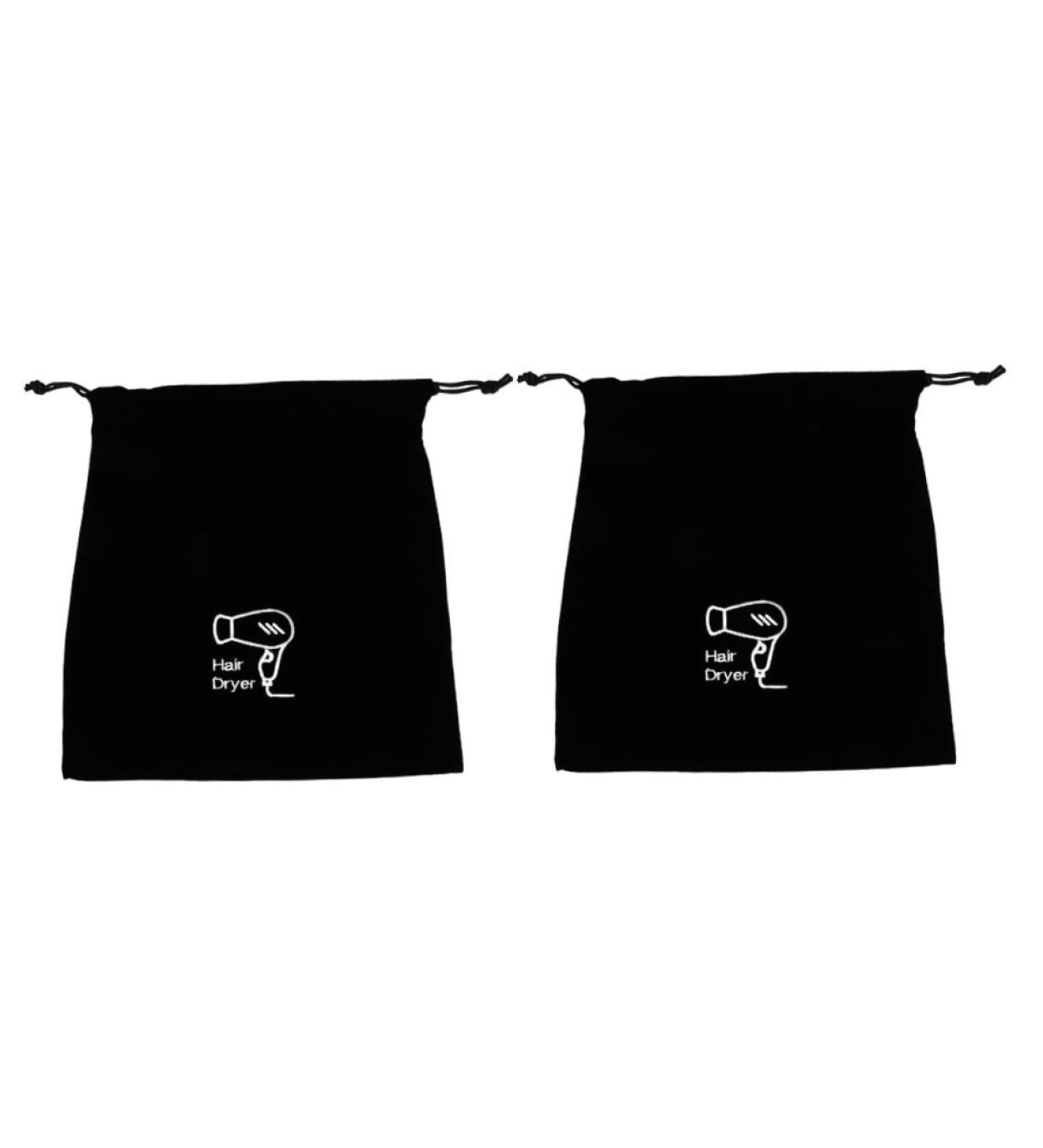 MUSISALY 2pcs Velvet Bag Hair Dryer Bag for Travel Hair Dryer Organizer Hair Dryer Travel Bag Travel Drawstring Bag Hair Dryer Bag Drawstring Curling Iron Travel Bag Hair Dryer Travel Pouch - Buy Online on GoSupps.com