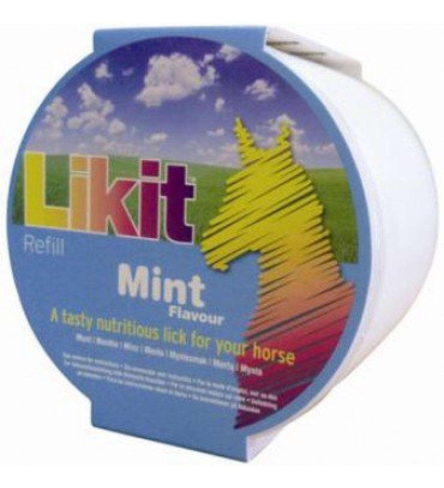 Likit Horse Treat Refill Mint 650g | Tasty Horse Treat Reduce Your Horse's Boredom & Stress | Mint