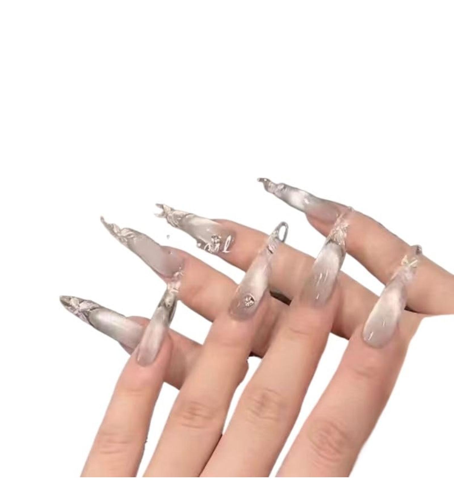Temperament manicure explosive patch manicure hand-worn finished butterfly detachable(S) - Buy Online on GoSupps.com