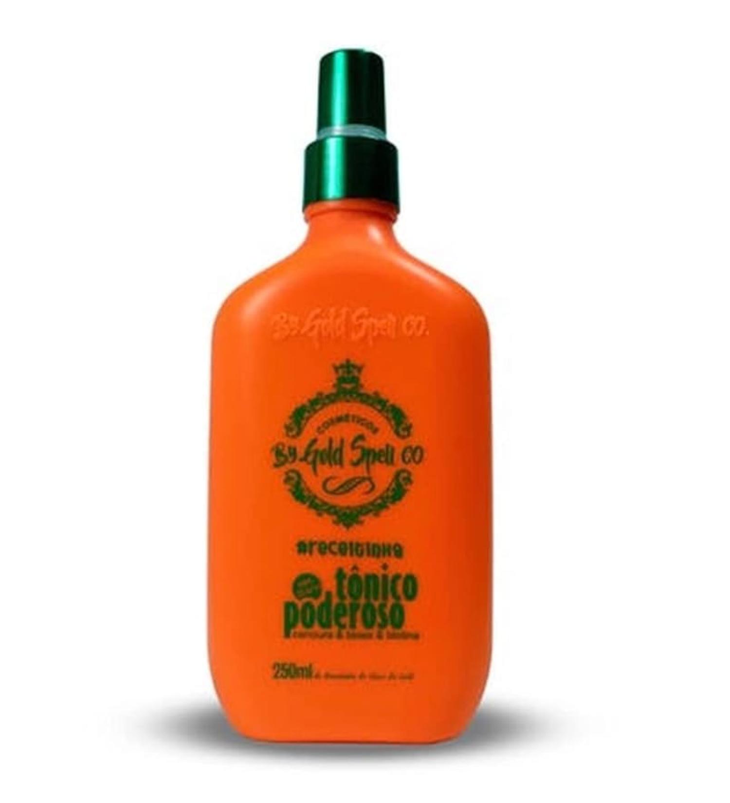 Buy Generic Tonico Poderoso Gold Spell CO 250ml - Brazilian Herbal Tonic for Healthy Hair | International Shipping Available - Buy Online on GoSupps.com