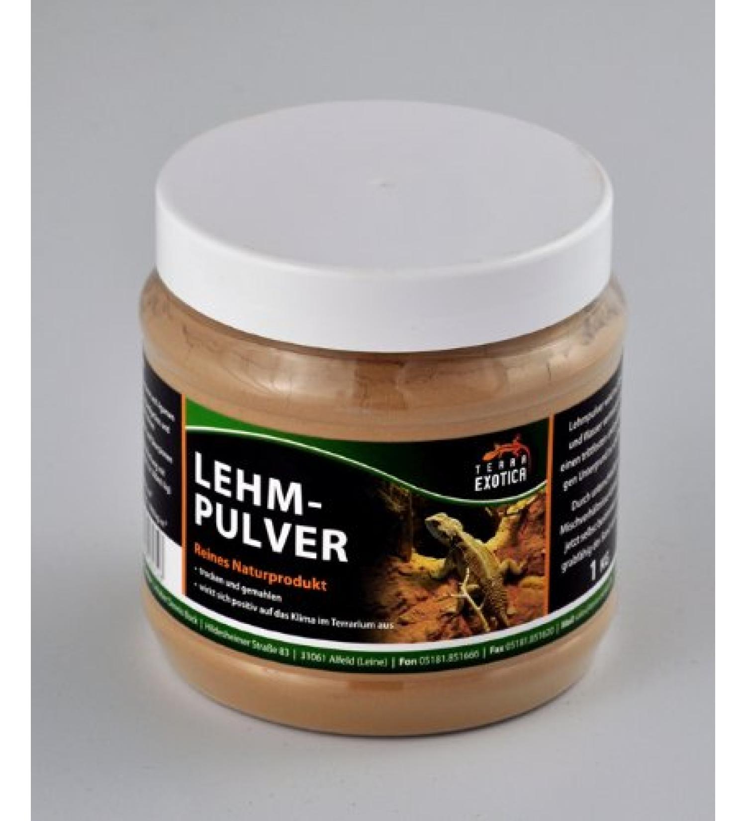 Terra Exotica clay powder - brown 1 kg in can