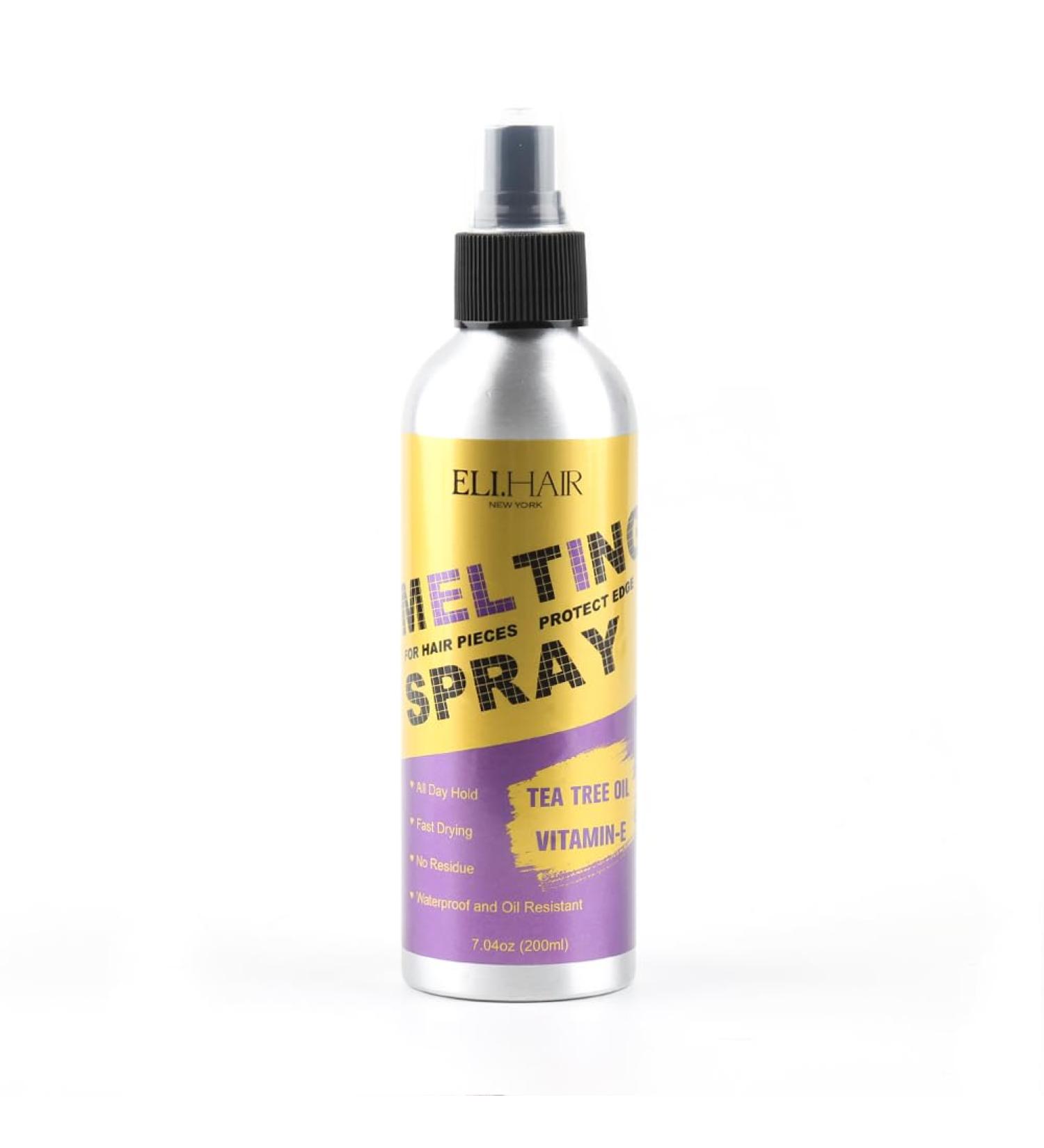 Melting Spray and Holding Spray Glue-Less Hair Adhesive Spray for Closure Lace Wigs All-Day Hold Daily Wig Application 200ml - Buy Online on GoSupps.com
