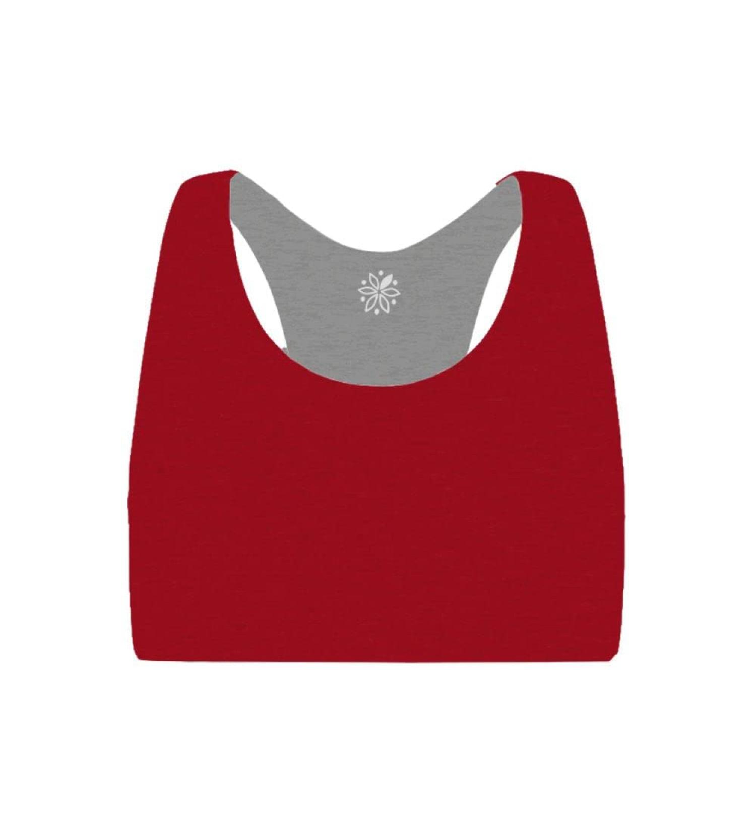 Girls Bleuet Aster Racerback - Ultra Soft Reversible Bra for Everyday Comfort - Size 8 - Buy Online on GoSupps.com