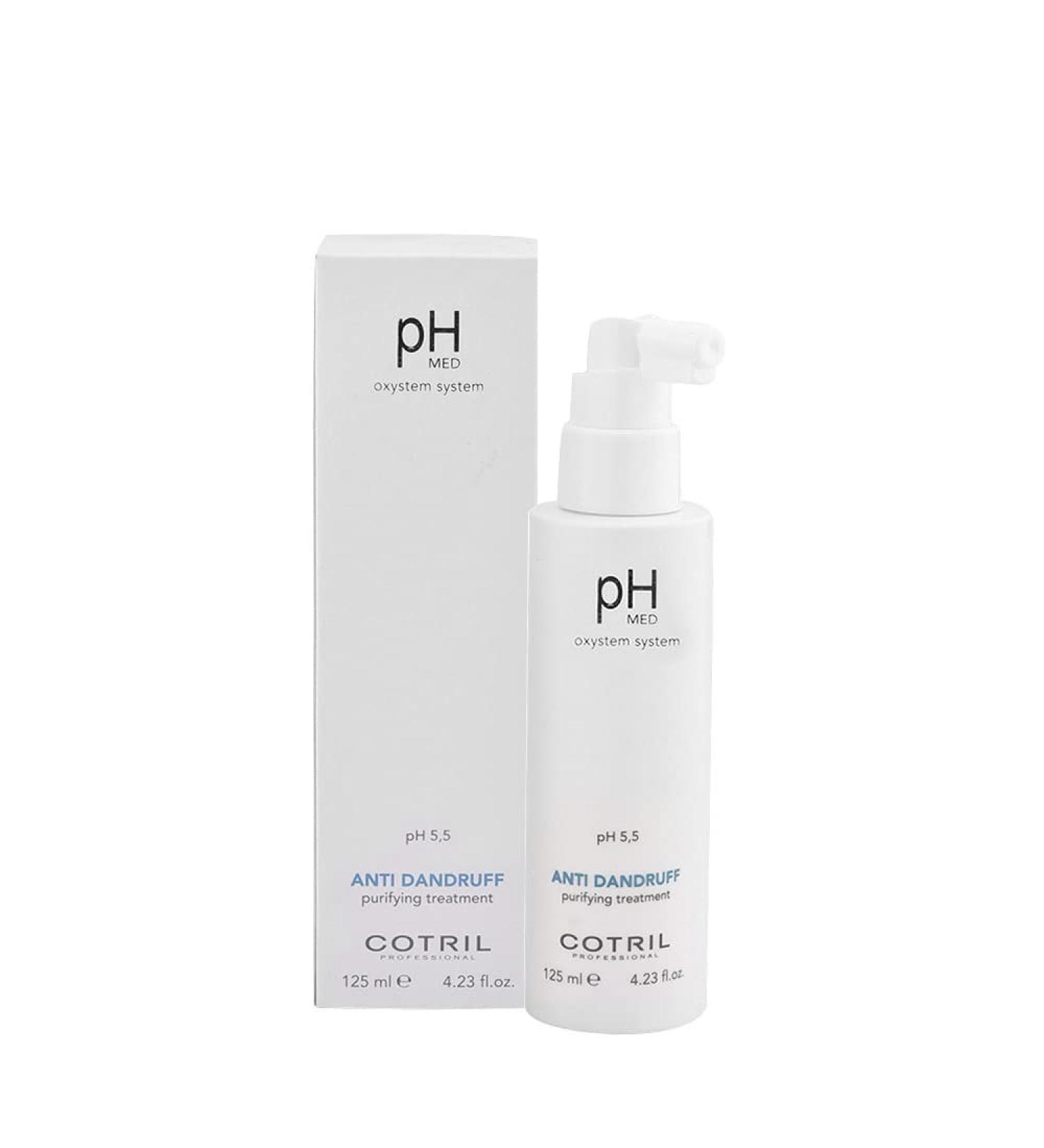 Cotril pH Med Anti-Dandruff Purifying Treatment 125ml - Purifying Anti-Dandruff Lotion