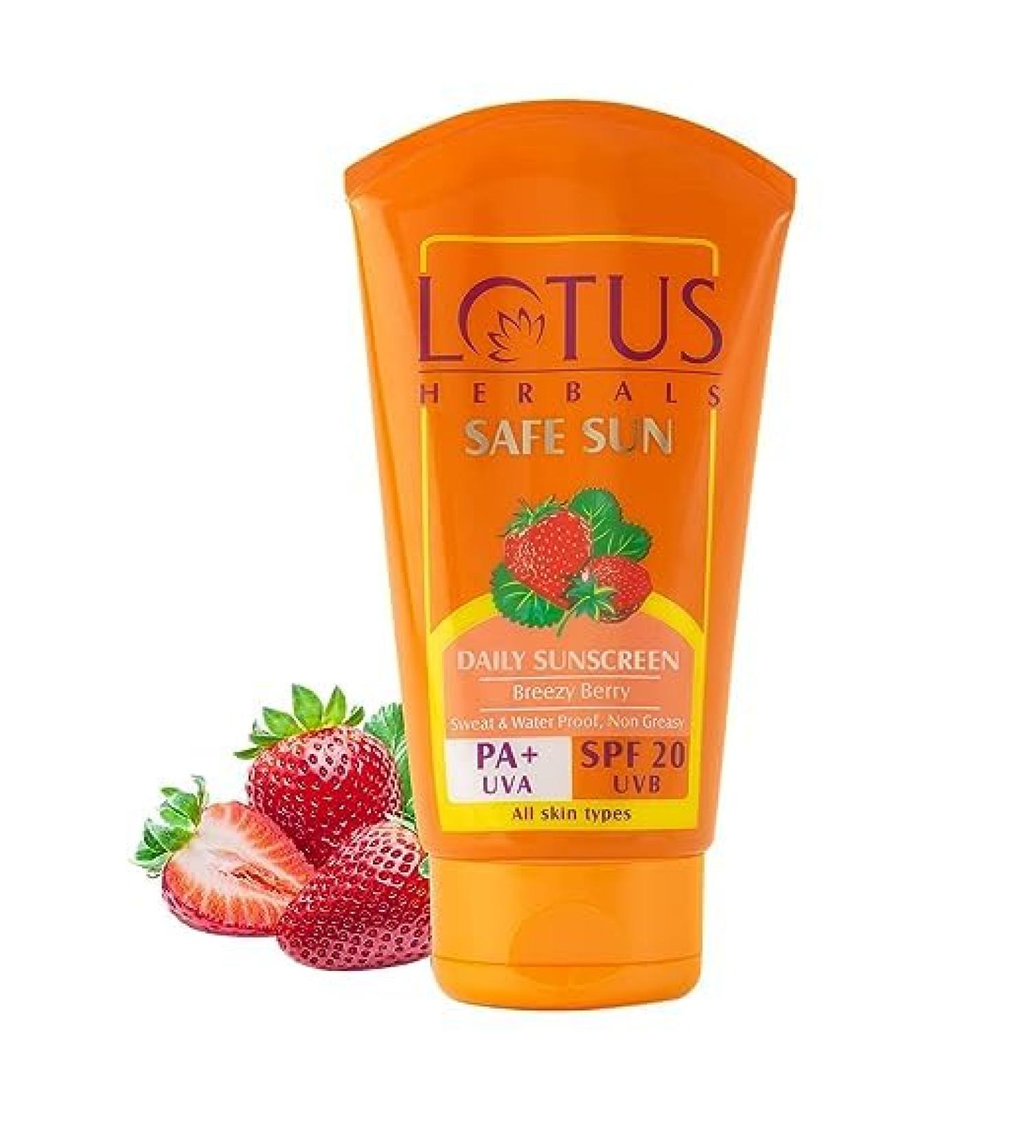 Safe Sun Block Cream SPF 20 100g