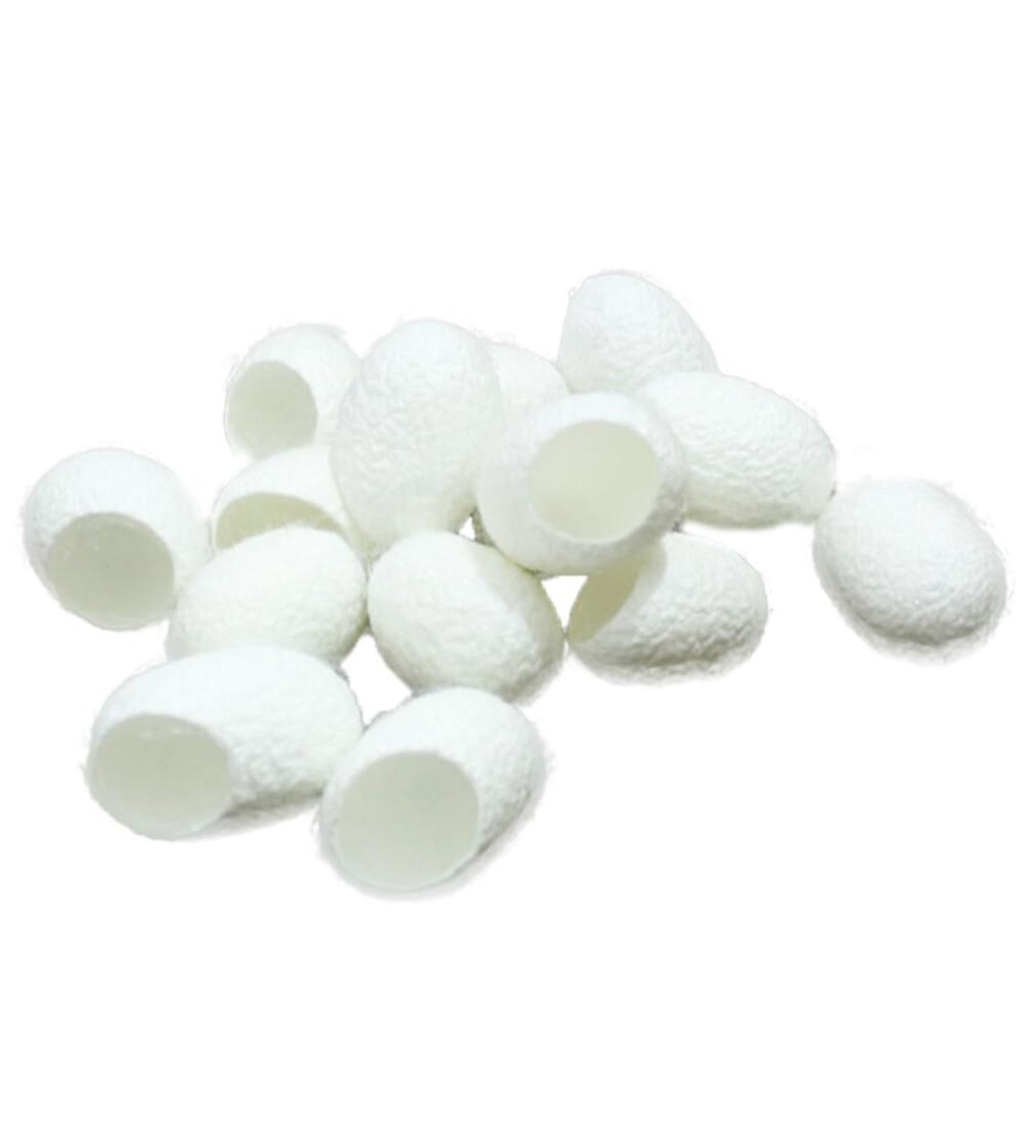 FRCOLOR 90pcs Natural Silk Ball | Silkworm Skin Care Scrub for Clean & Bright Skin - International Shipping Available - Buy Online on GoSupps.com