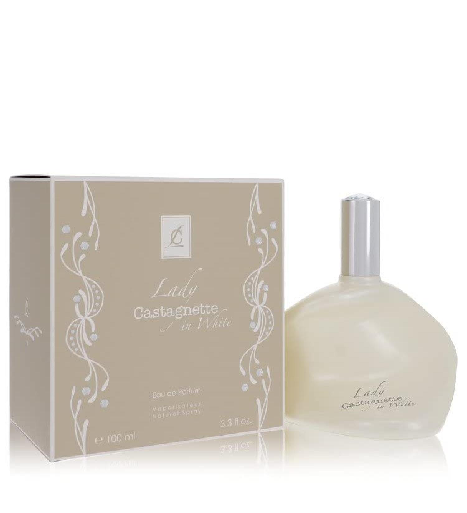 StarSun Depot Lady Castagnette In White Perfume By Lulu Castagnette Eau De Parfum Spray 3.3 oz