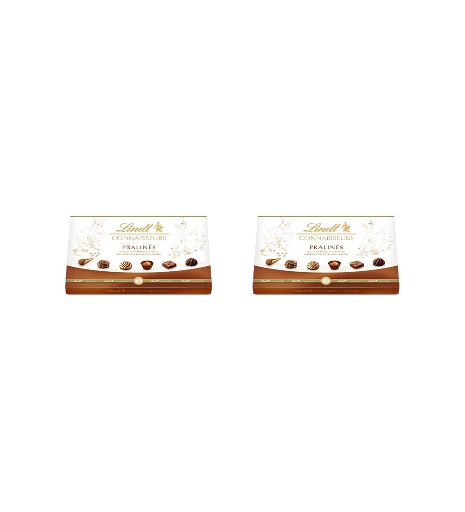 Lindt Connaisseurs Pralines Box 180 g - Pack of 2 - Buy Online on GoSupps.com