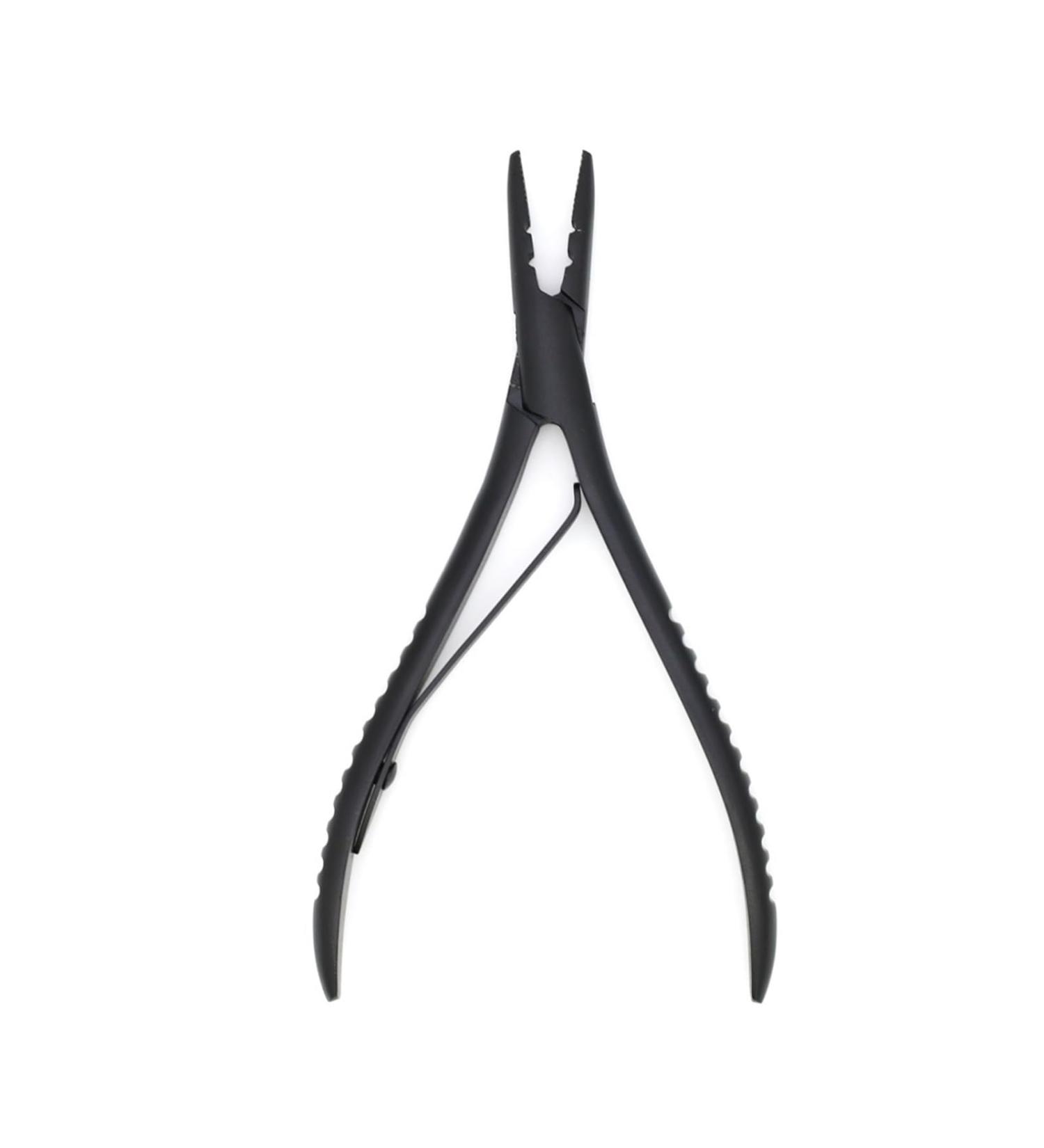 Professional Hair Extension Pliers Stainless Steel Hair Extension Tools Multi Functional Pliers Hair Extension Pliers (Color : Black) - Buy Online on GoSupps.com
