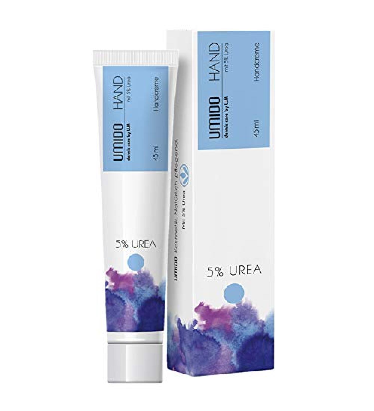 72x UMIDO Hand Cream 45ml - Hydrating 5% Urea Lotion for Skin Care | Best Hand Cream & Care Lotion - Buy Online on GoSupps.com