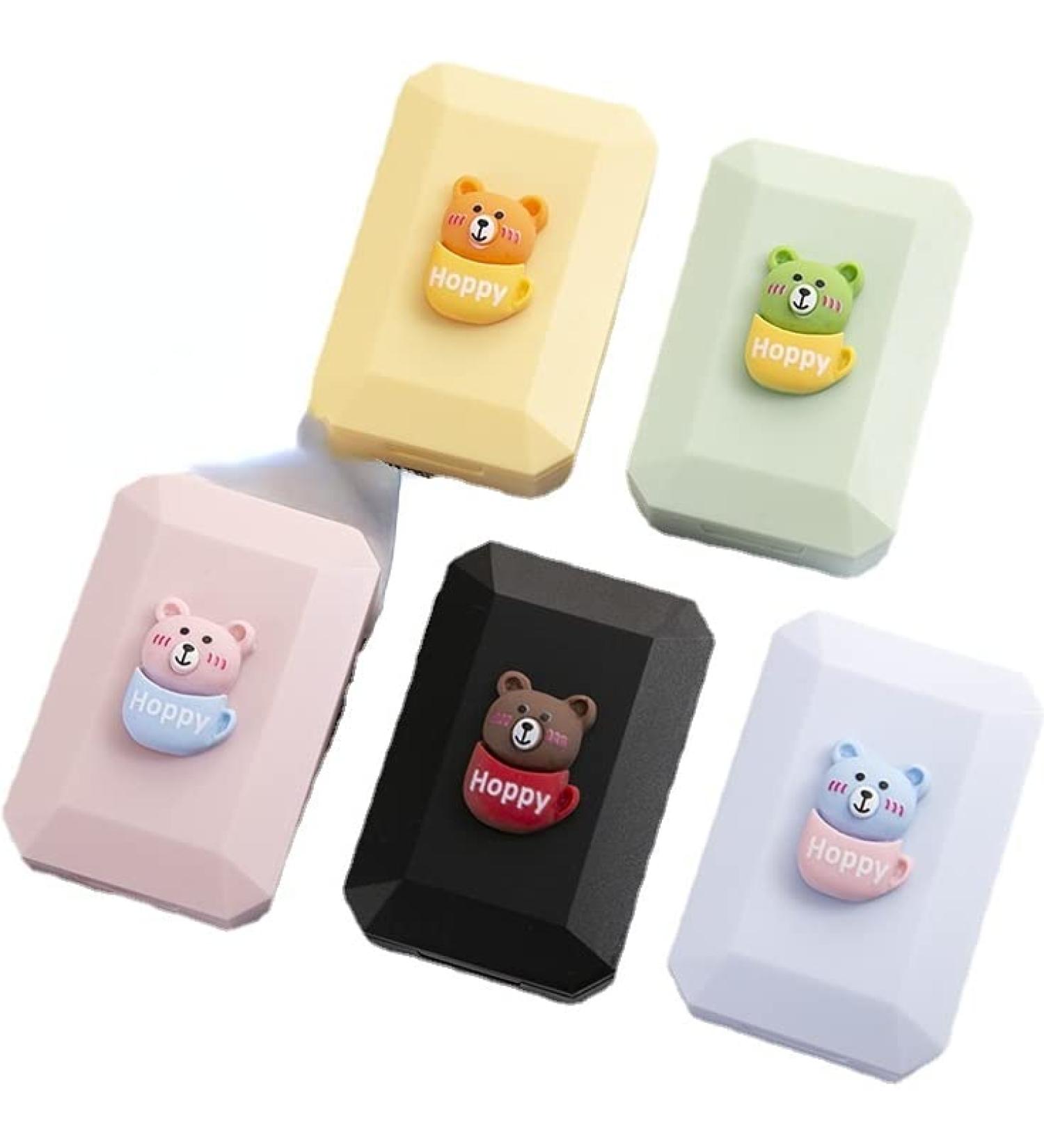 Buy Miedeon Travel Contact Lens Container Set | 4-Piece Etui for Safe & Stylish Storage | International Shipping Available - Buy Online on GoSupps.com