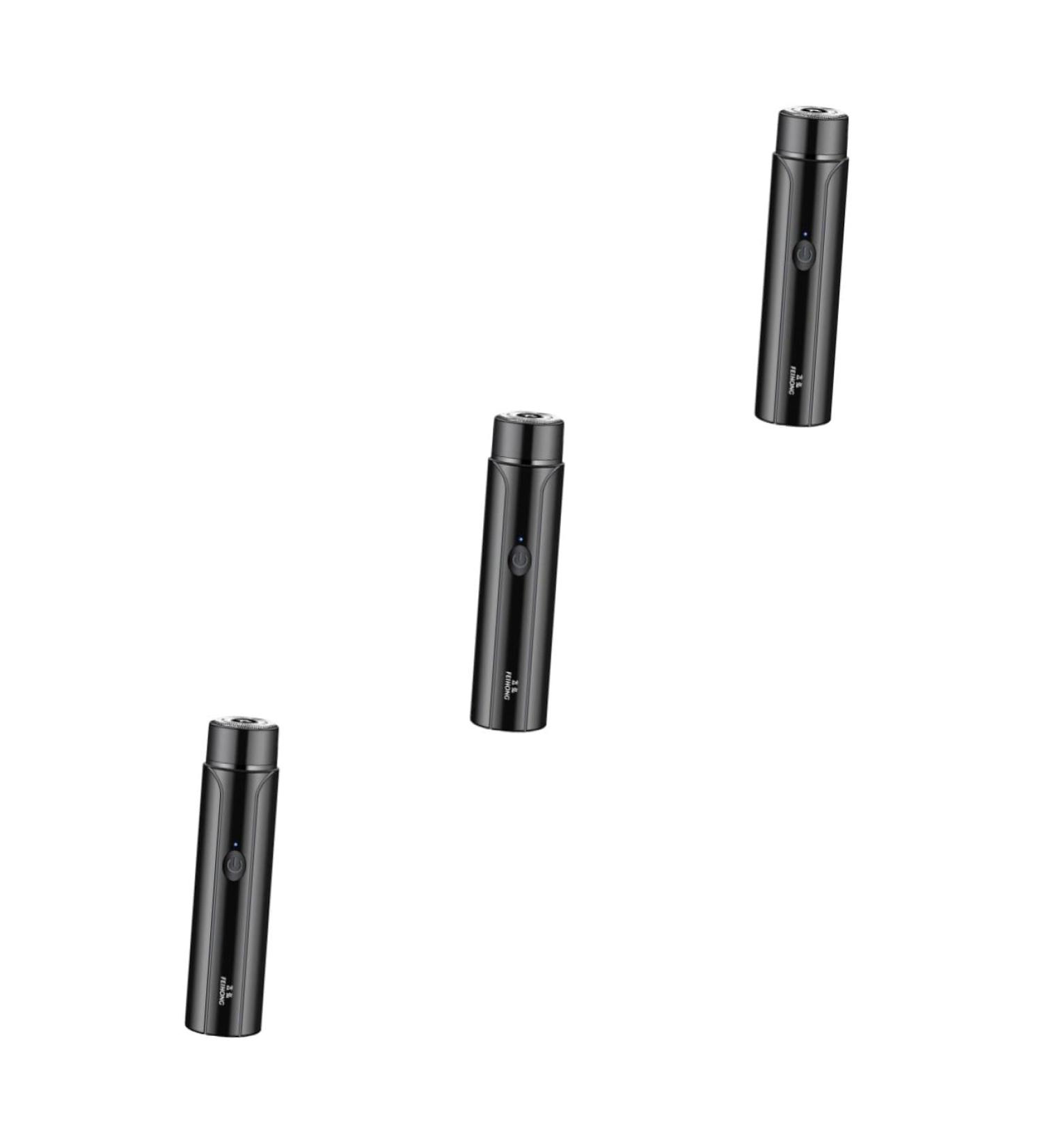 3 Sets Electric Shaver for Men - Rechargeable Daily Use Razor | Compact Travel Shaving Accessory - Buy Online on GoSupps.com