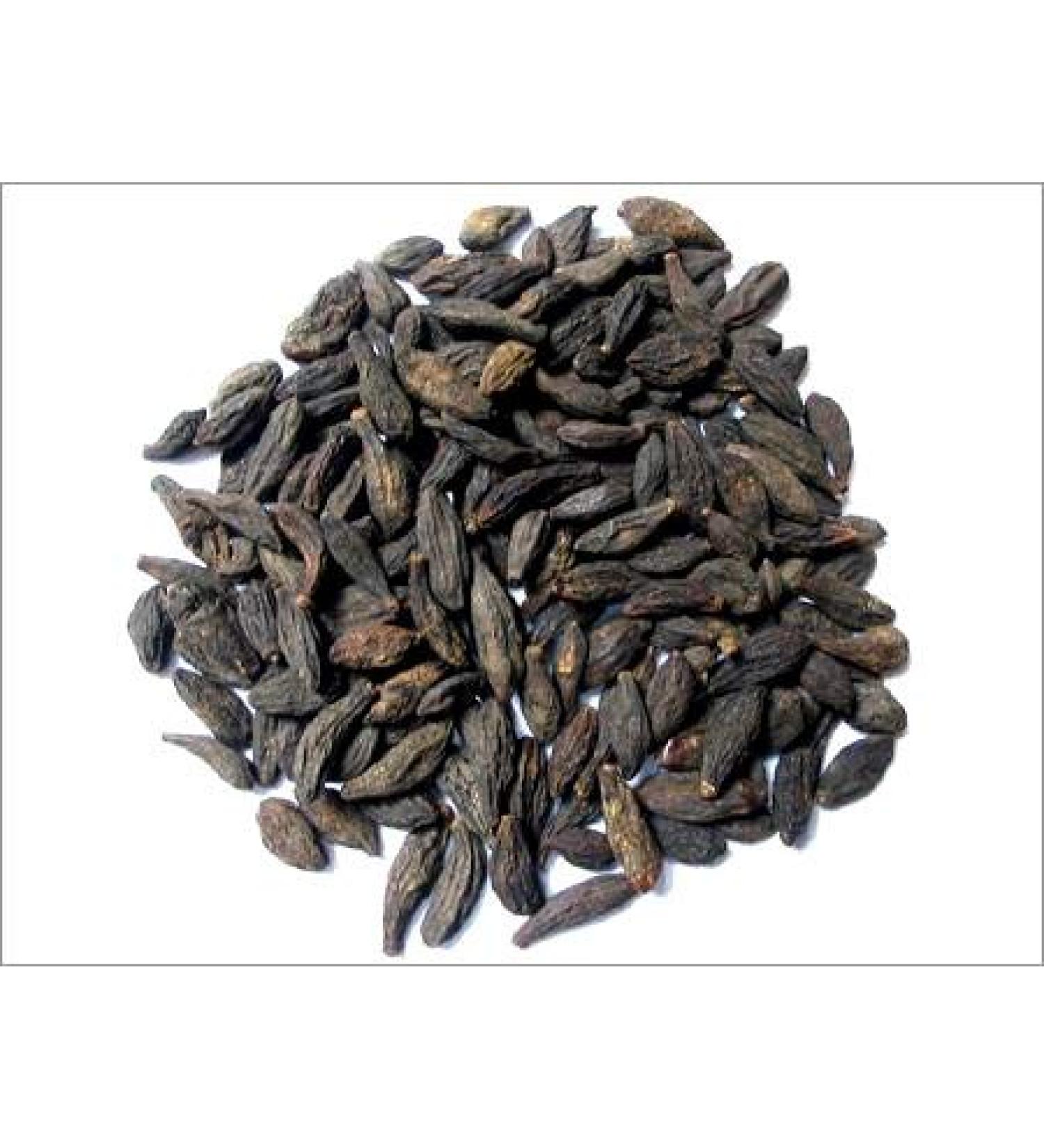 Loose Packed Black Karakkaya - Aralu - Inknut - Haritaki - Kadukkai - Harar - Kali Harad - Terminalia Chebula (100g)