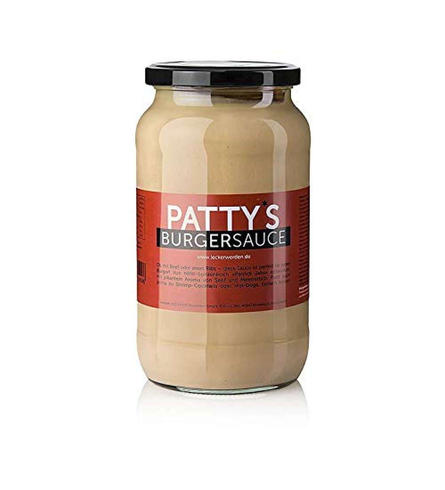Patty's Hamburger Sauce created by Patrick Jabs 900 ml
