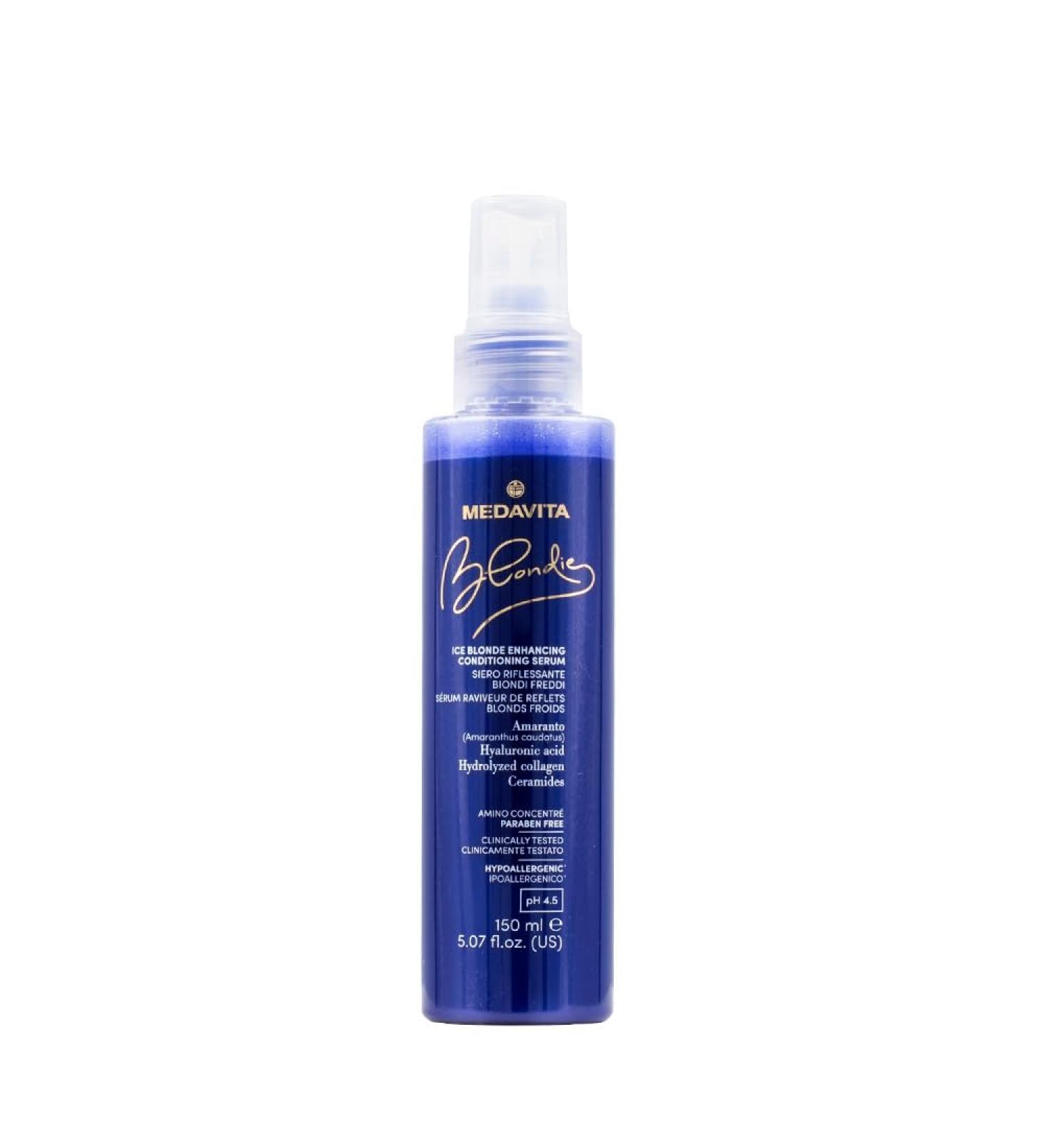 Medavita Blondie Ice Illuminating Serum For Cool Blondes 150ml
