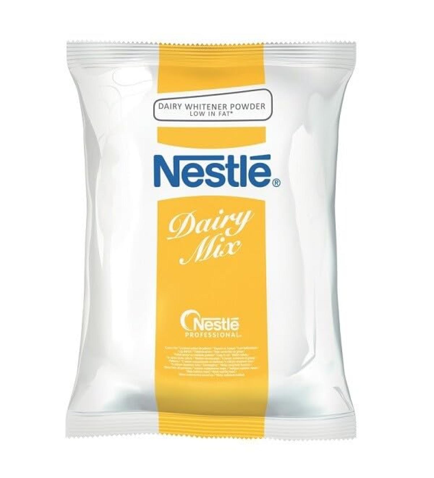 Nestle Dairy Whitener Powder Low Fat 1kg Bags Great for Hot Bevarages Machines and Baking (6 x 1 Kg Bag)