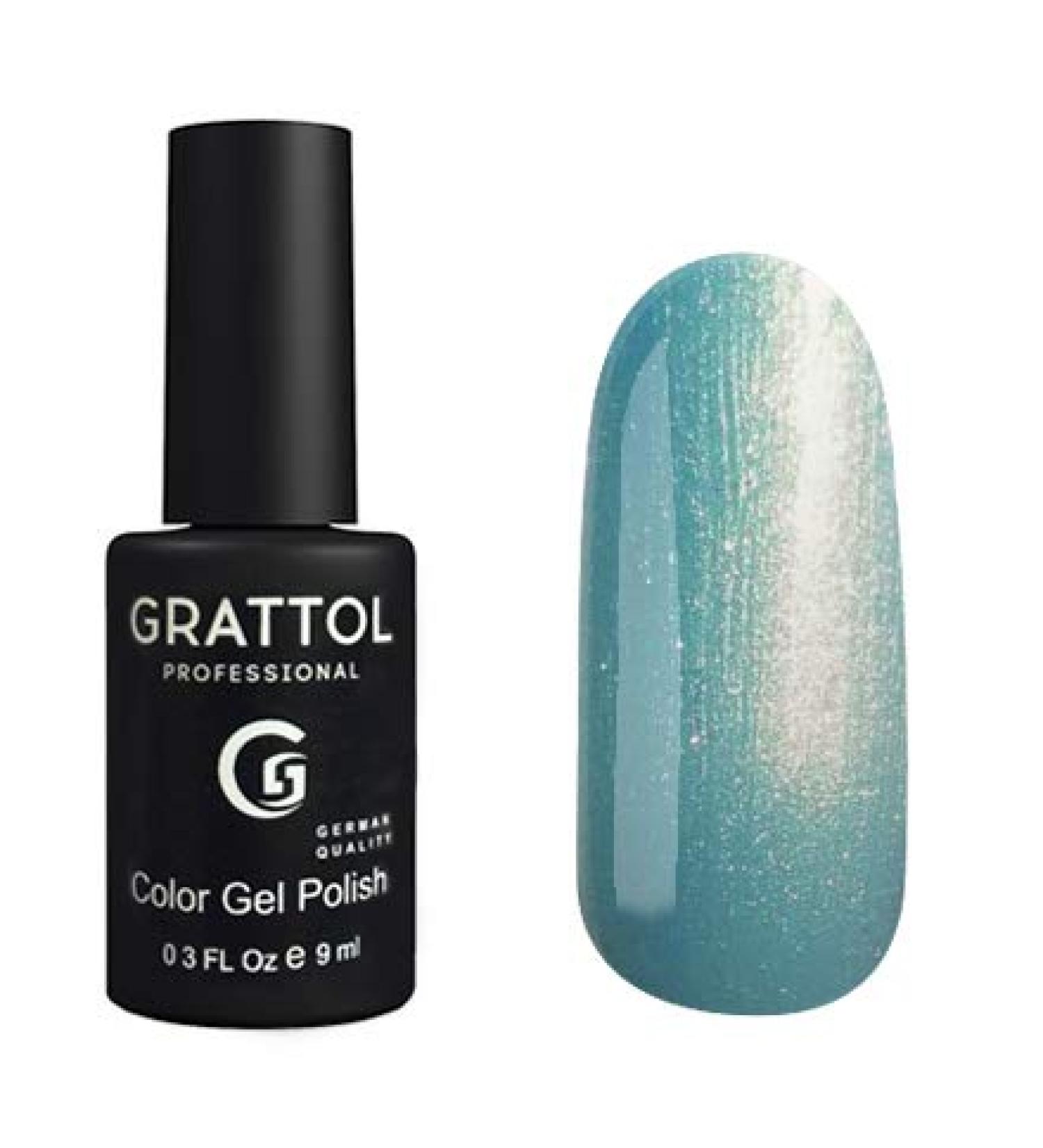 Grattol UV/LED Gel Polish 123 Blue Pearl 9ml