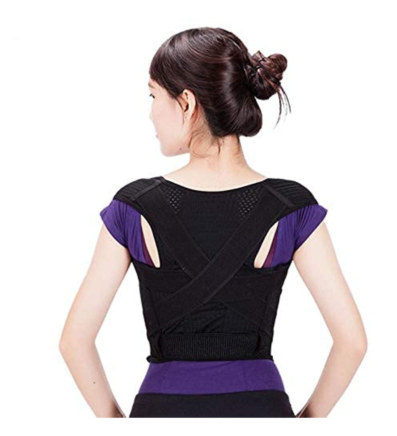 Posture Corrector Posture Correction Waist Shoulder Chest Back Support Brace Corrector Belt for Women Men Size S/M/L/XL/XXL Health Care Back Brace Decoration - Buy Online on GoSupps.com