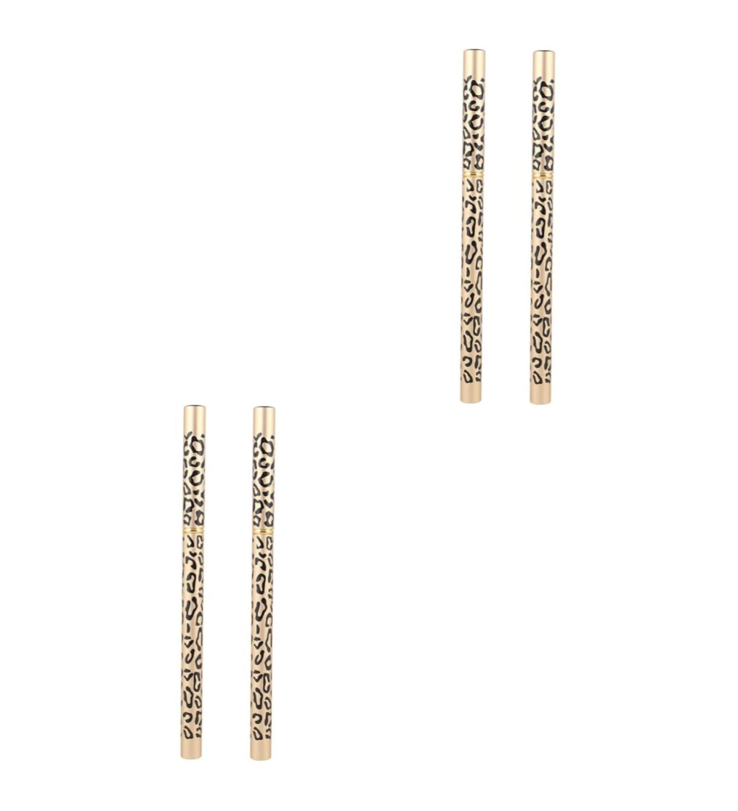 PLAFOPE 4 Pcs Eyebrow Pencil Brush Microblading Eyebrow Pen Double Tip Eyebrow Pencil Pigment Brown - Buy Online on GoSupps.com