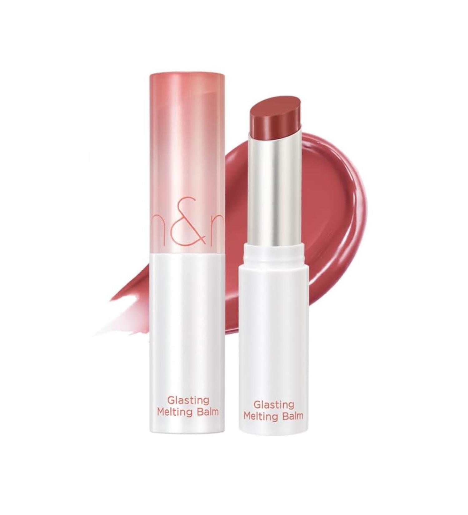 Glasting Melting Balm - High Shine Hydrating Tinted Lip Balm - Buildable Gloss & Vegan Formula - Korean Glossy Lip Balm with Shea Butter 0.12 oz (#06 Kaya Fig) - Buy Online on GoSupps.com