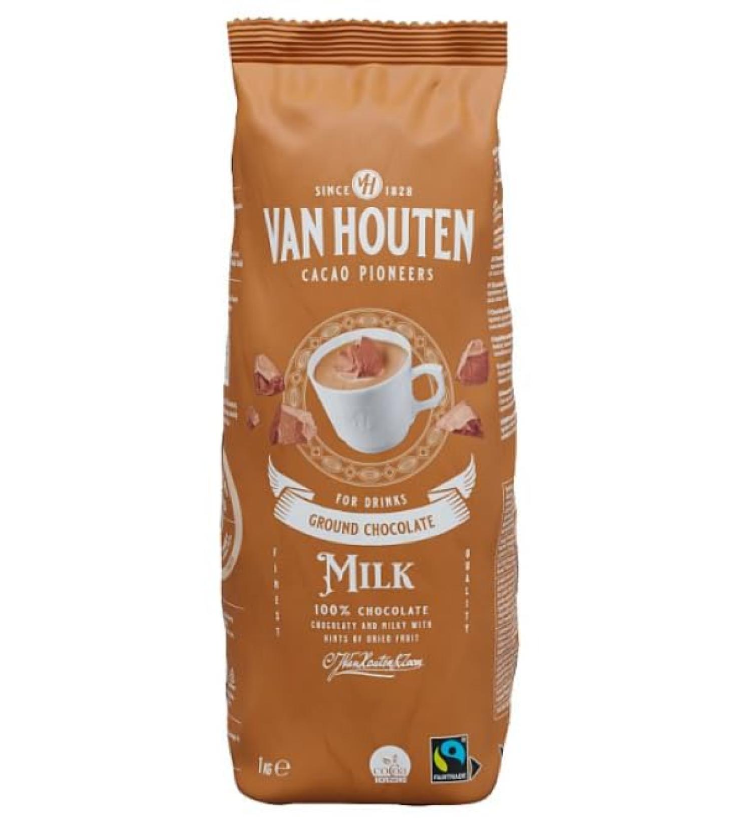 Van Houten Chocolat moulu au lait 1 kg