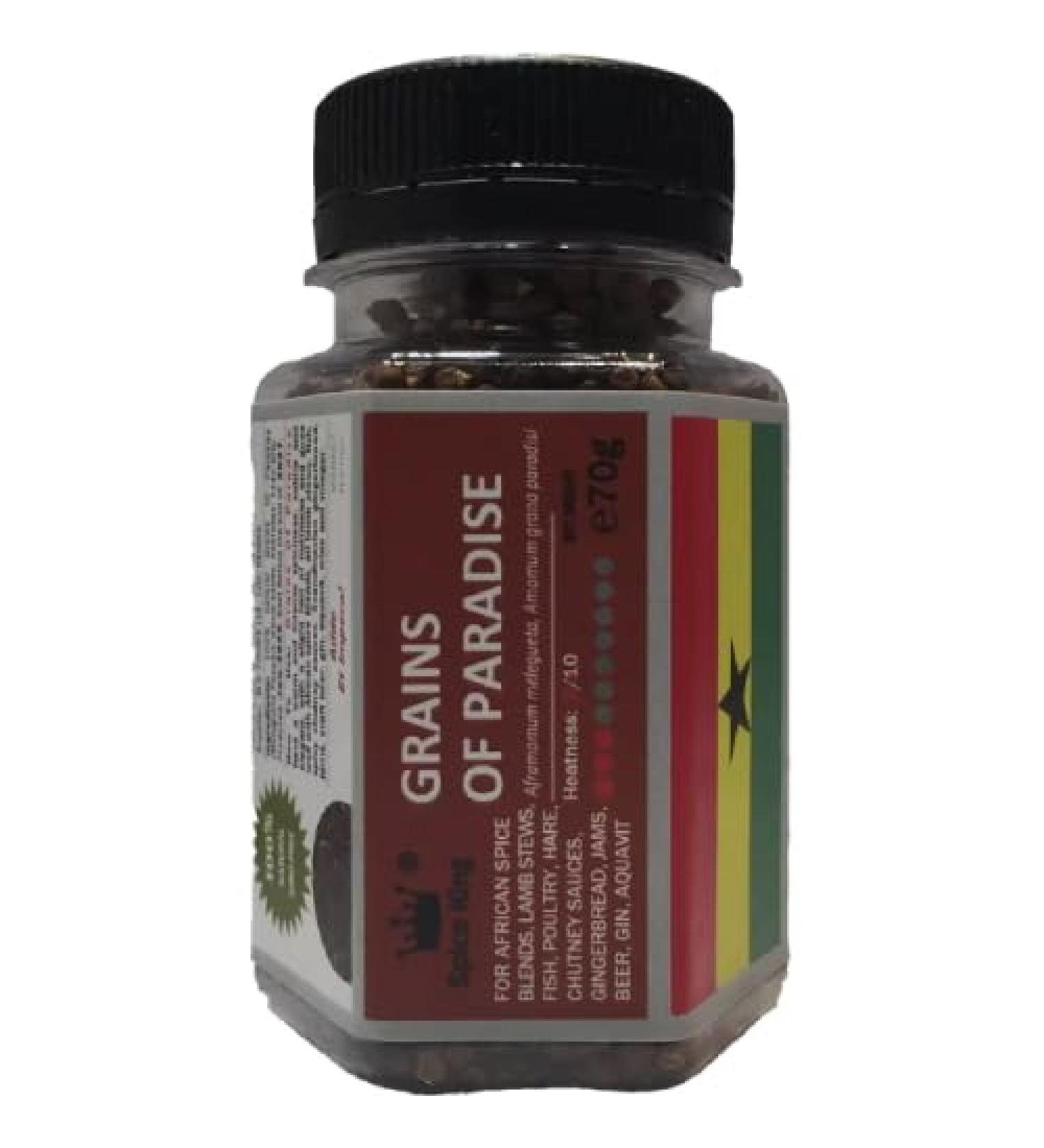 Spice King Grains of Paradise graines de poivre Melegueta Aframomum Melegueta 70 g (2 46 oz) - Buy Online on GoSupps.com