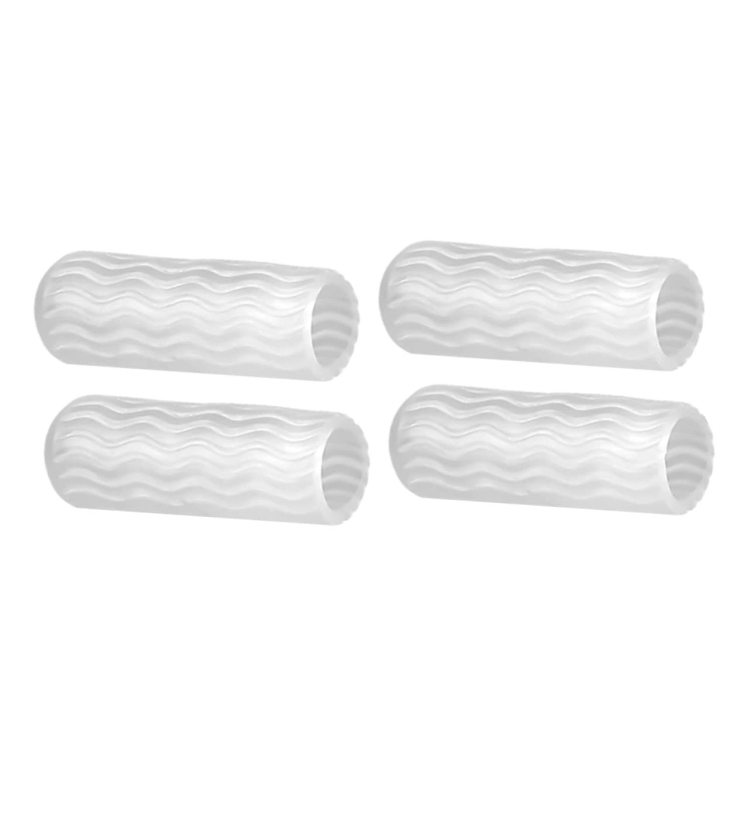 LALAFINA 4 Pairs Silicone Gel Toe Sleeve Protectors - Blisters & Corns Cushions - Buy Online on GoSupps.com