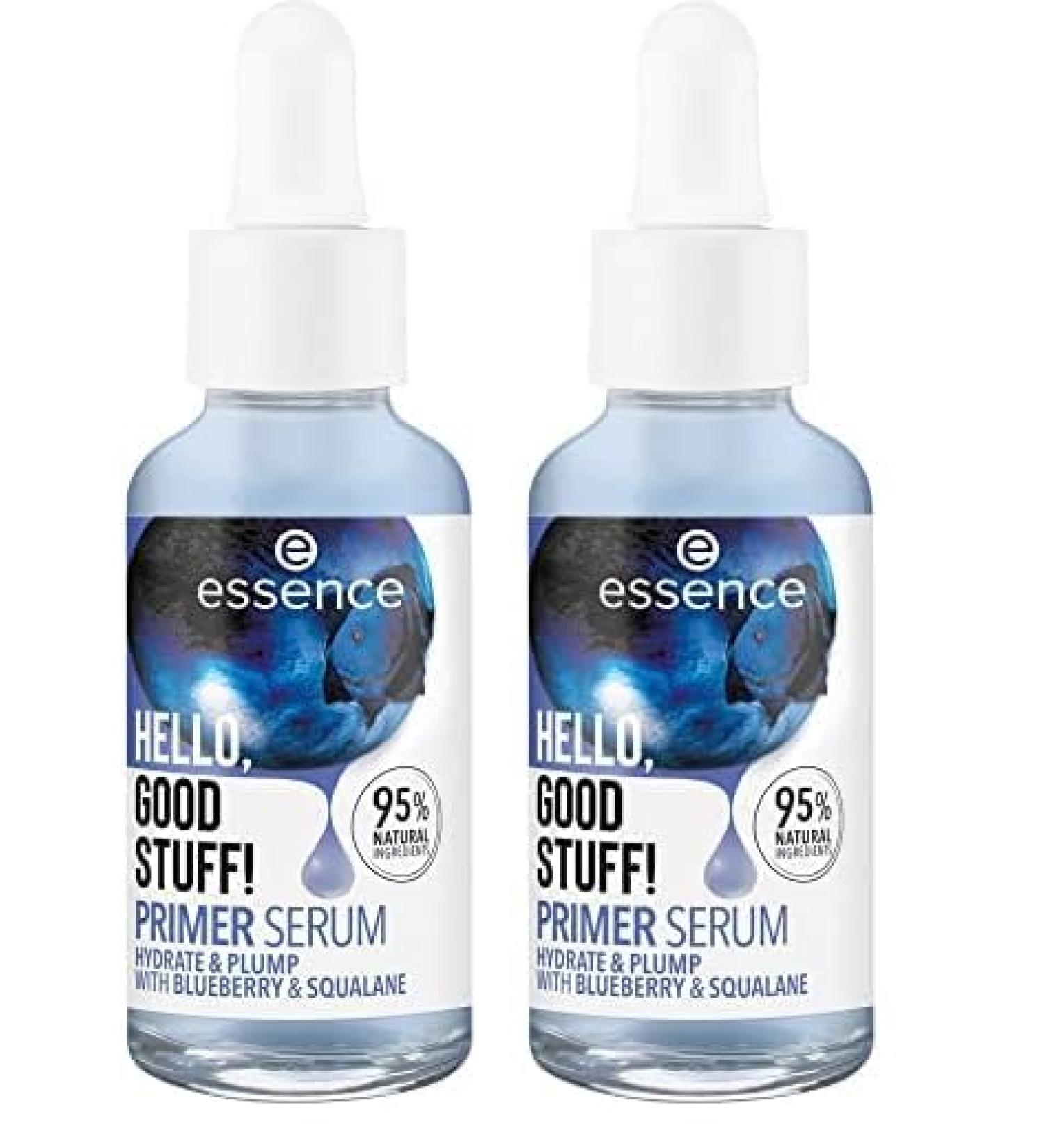 Essence - Primer Serum Hydratant et Repulpant Hello Good Stuff! (Lot de 2)