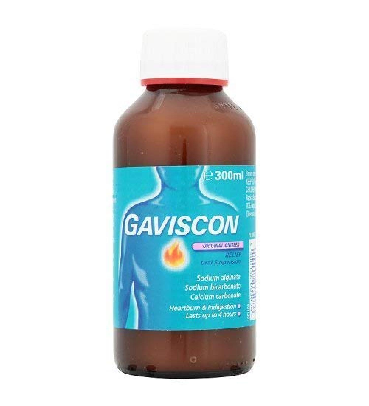 Gaviscon Original Aniseed Relief Oral Suspension 300ml by Gaviscon