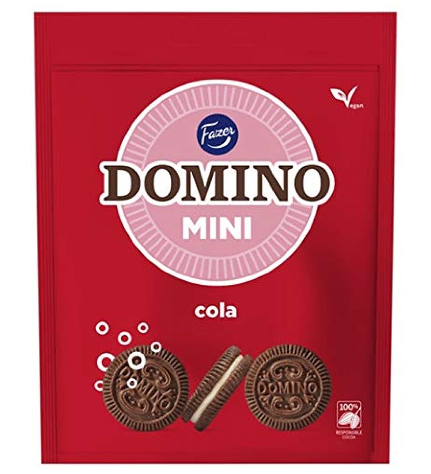 Fazer Domino Mini Glue Biscuits 99g - Pack of 7