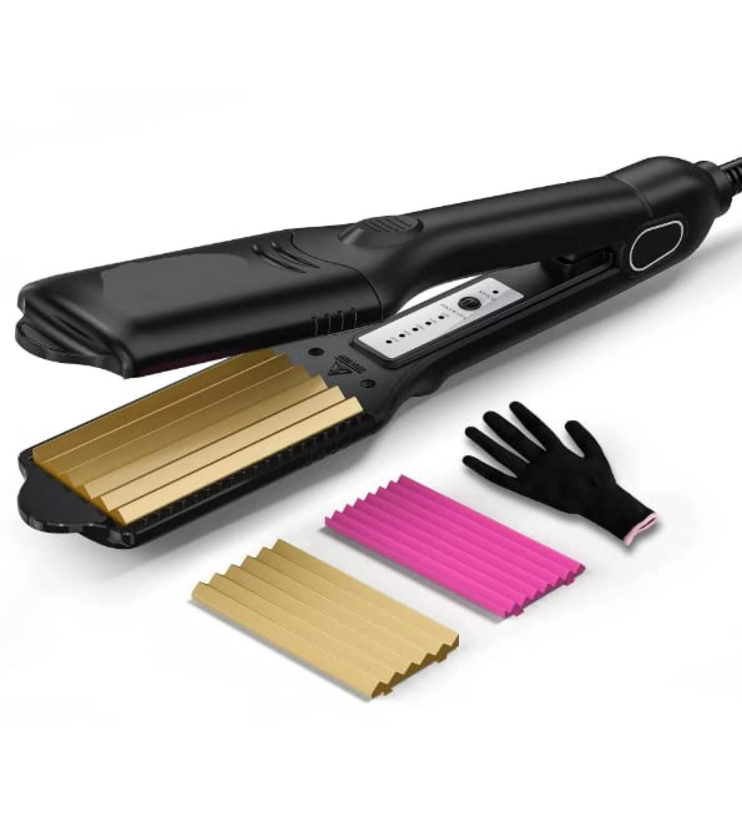 Hair Crimper | for Crimped (Black)