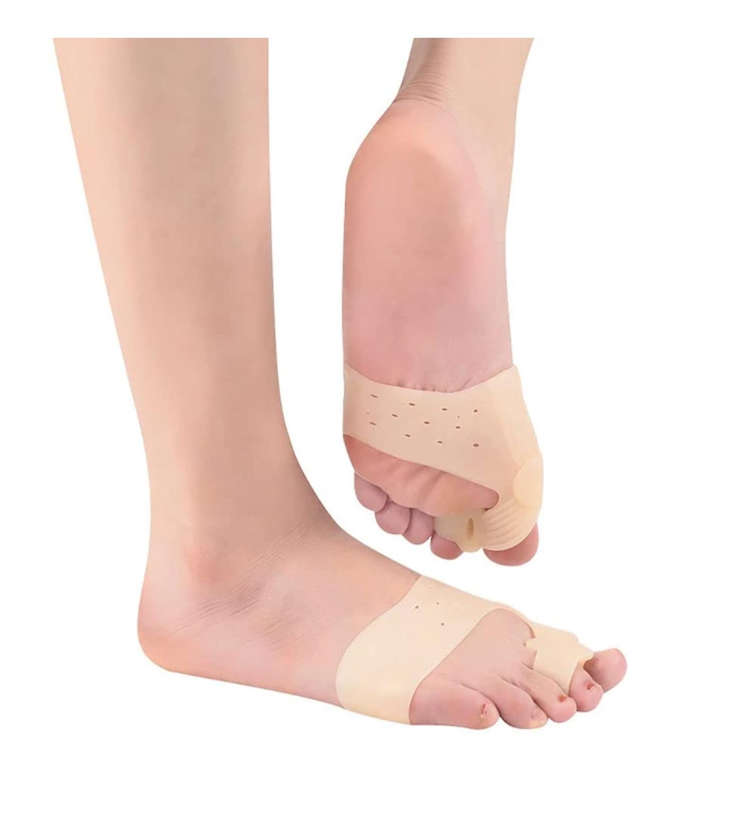 Buy Keduoduo Hallux Valgus Corrector - SEBSHORTICS Bone Thumb Adjuster & Bunion Straightener - Foot Care Pedicure Sock in Regular Skin Color - Buy Online on GoSupps.com