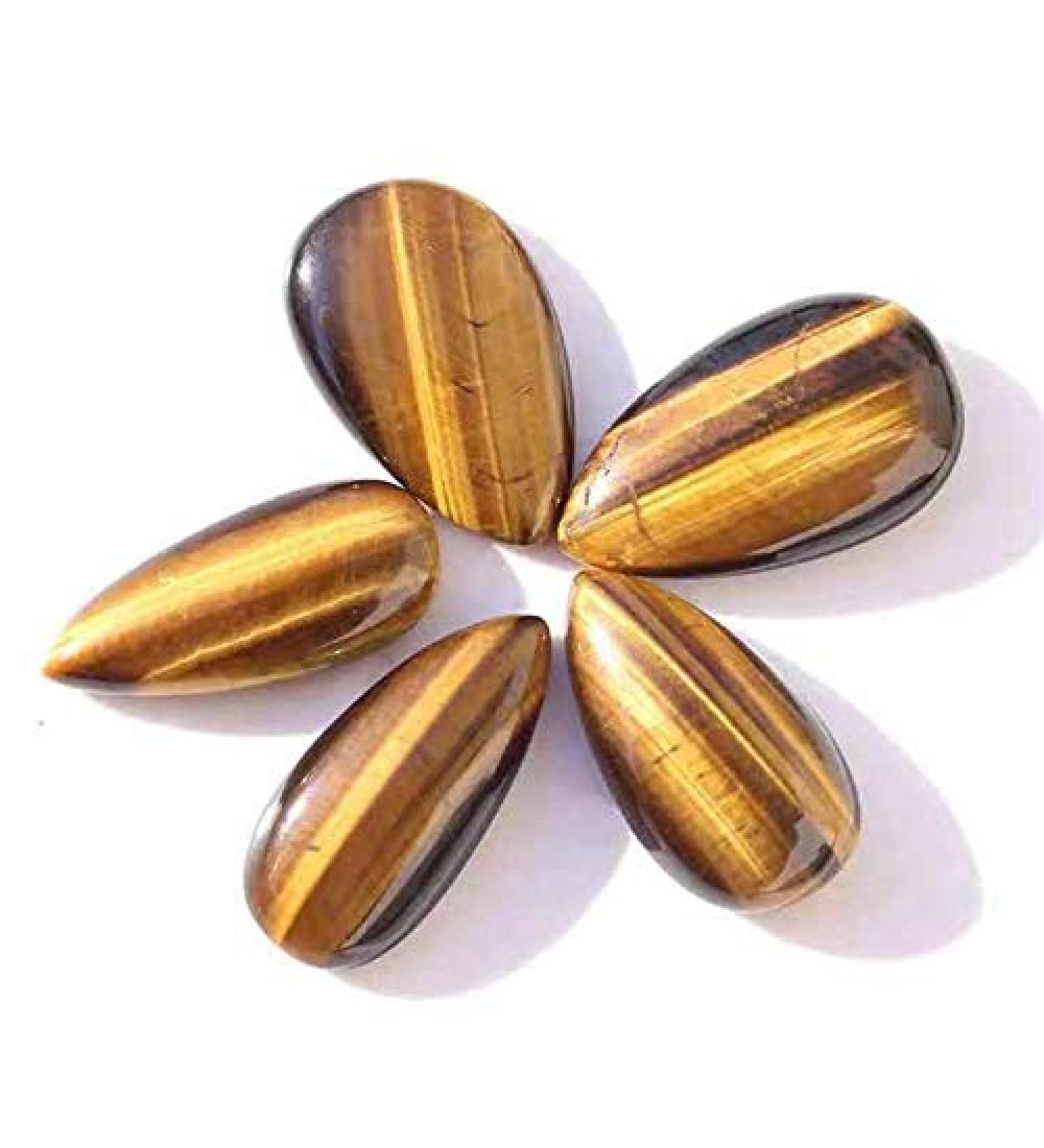 Natural Gold Flash Tiger Eye Gem Drop 1pc - Buy Online on GoSupps.com