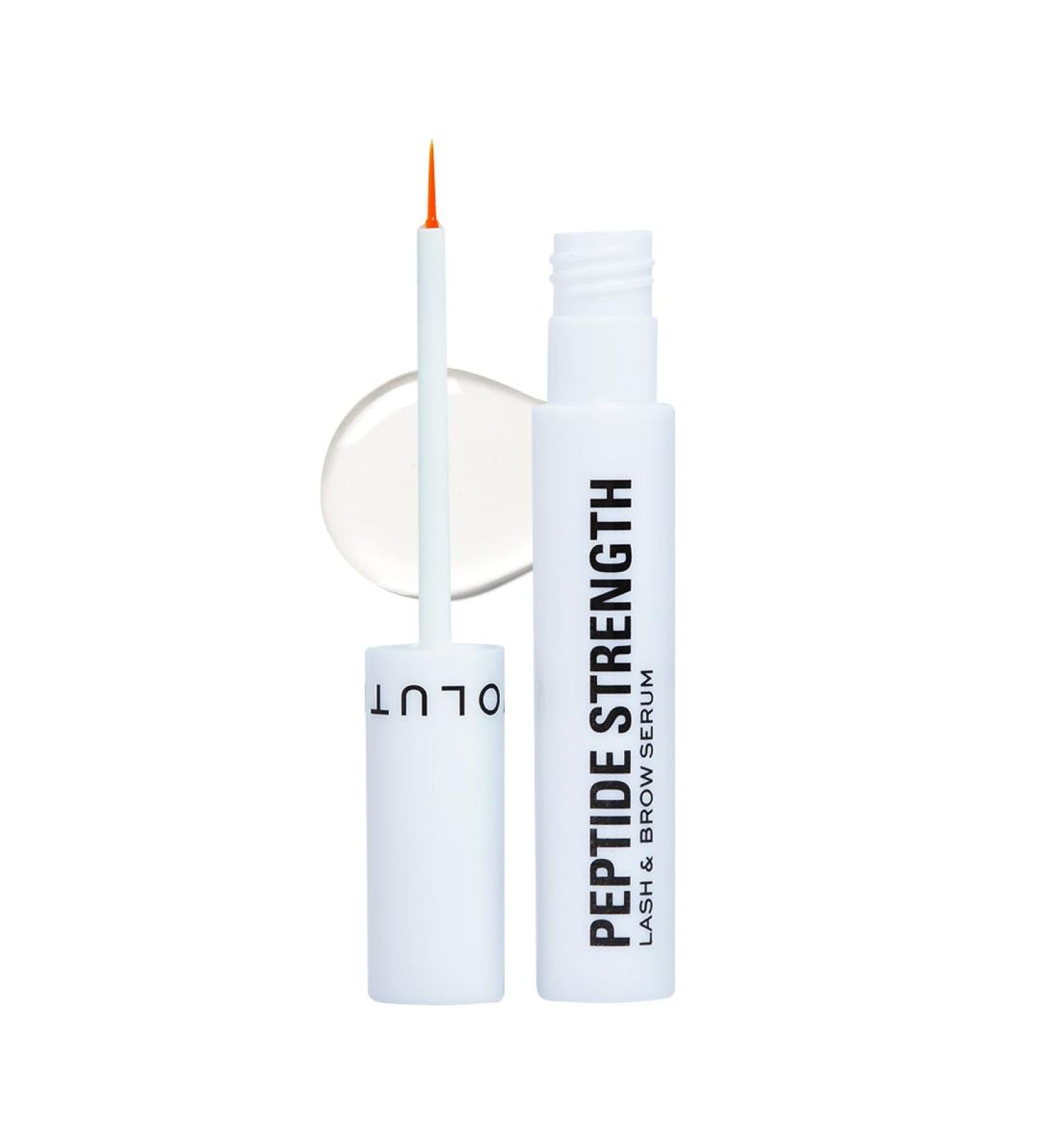 Makeup Revolution Peptide Strength Lash & Brow Serum 2-in-1 Serum for Longer & Thicker Lashes & Brows Vegan & Cruelty-Free 3ml - Buy Online on GoSupps.com