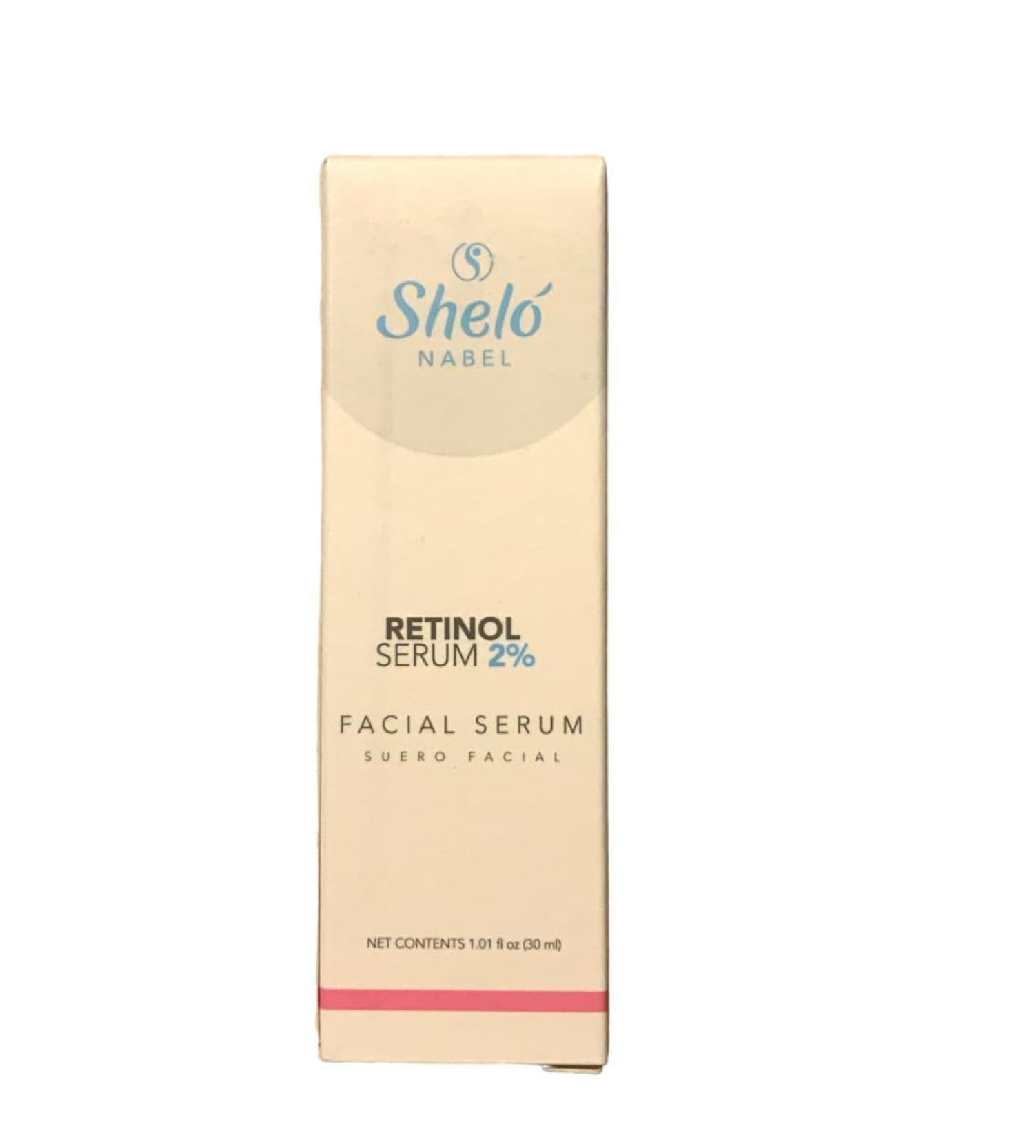 Buy Retinol Serum 2% - Shelo NABEL for Improved Skin Tone & Texture (FDA Approved) - International Shipping - Buy Online on GoSupps.com