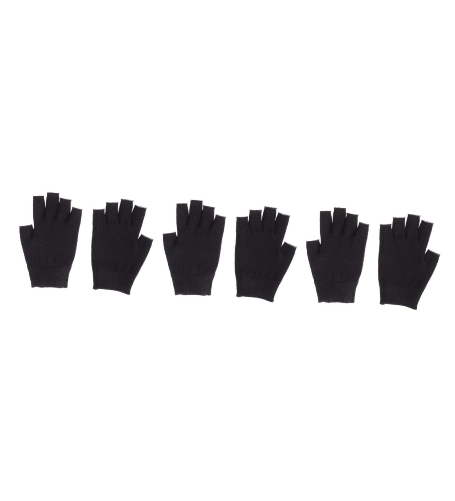 POPETPOP Spa Glove 3 Pairs Black Gloves Moisturizing Gloves Hydrating Glove Whitening Glove Mositurizing Fingerless Glove Mositurizing Glove Gel Gloves Apparel Spa Moisturizing Hand Gloves - Buy Online on GoSupps.com