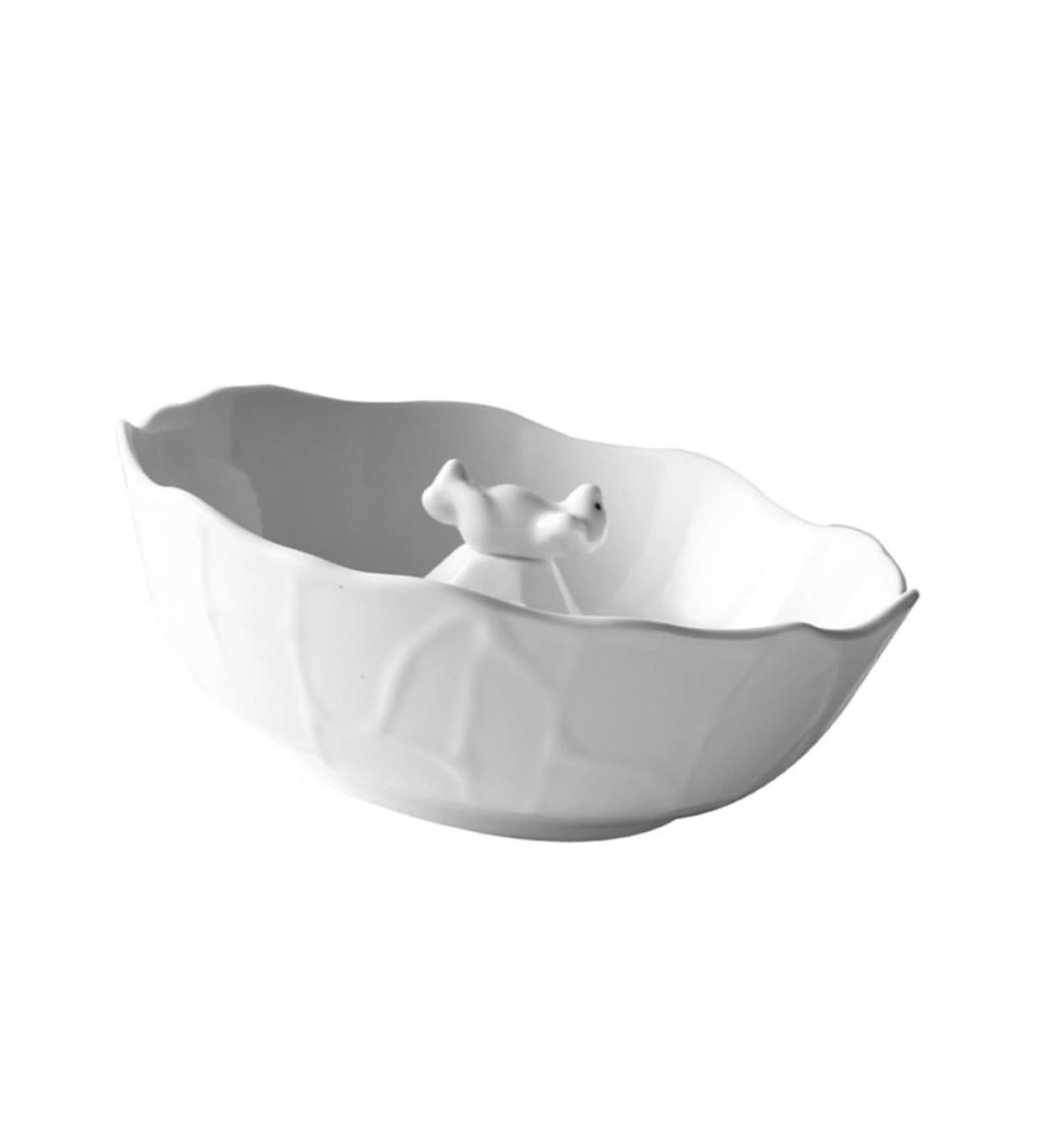Milisten 1pc Polar Bear Fruit Bowl Large Ceramic Bowl Soup Bowls Large Kitchen Storage Ceramic Fruit Bowl Ceramic Serving Bowl Storage Bowl White Dessert Cereal Bowl Ceramics 3D - Buy Online on GoSupps.com