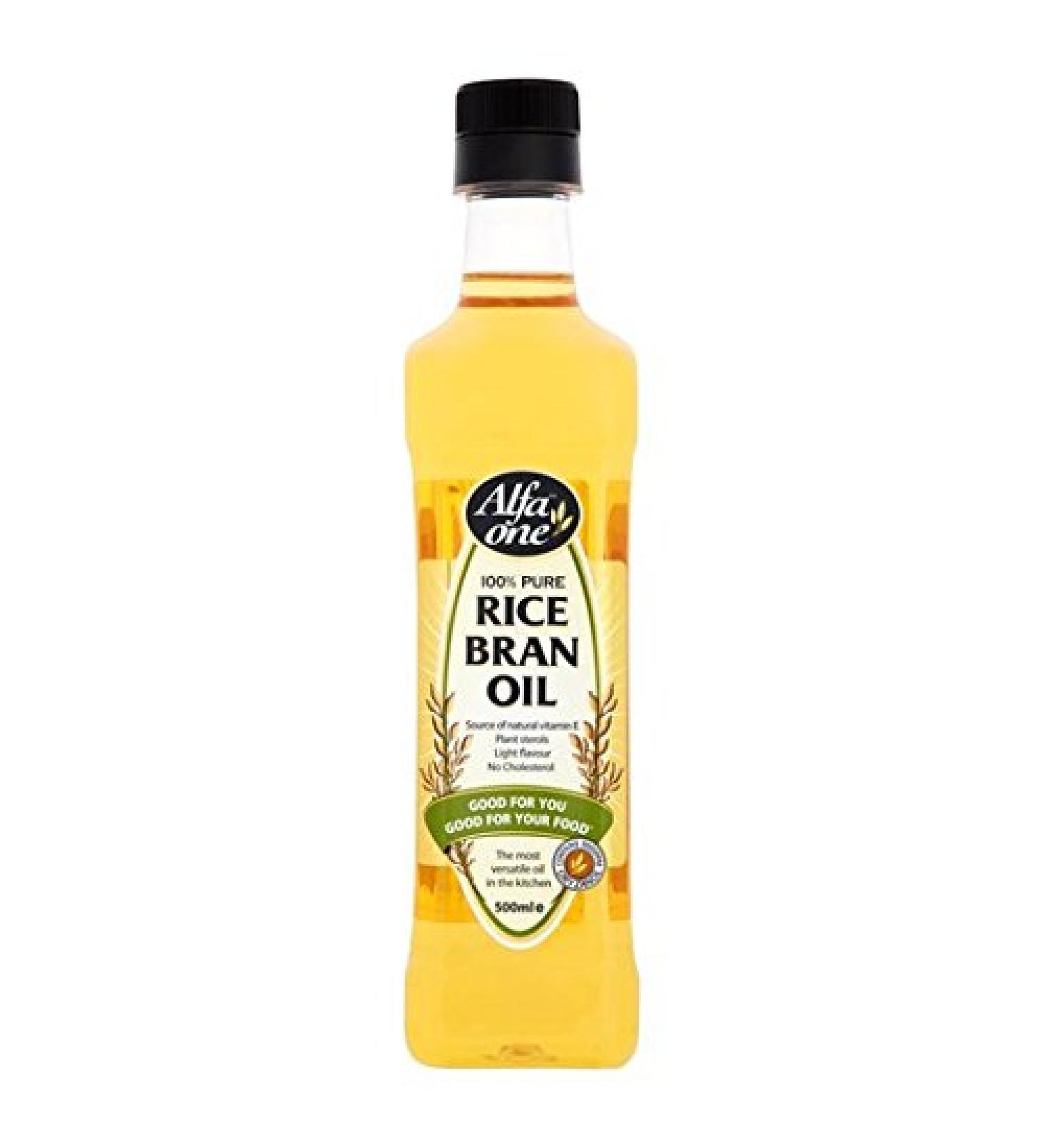 Alfa One 100% Pure Rice Bran Oil 500ml