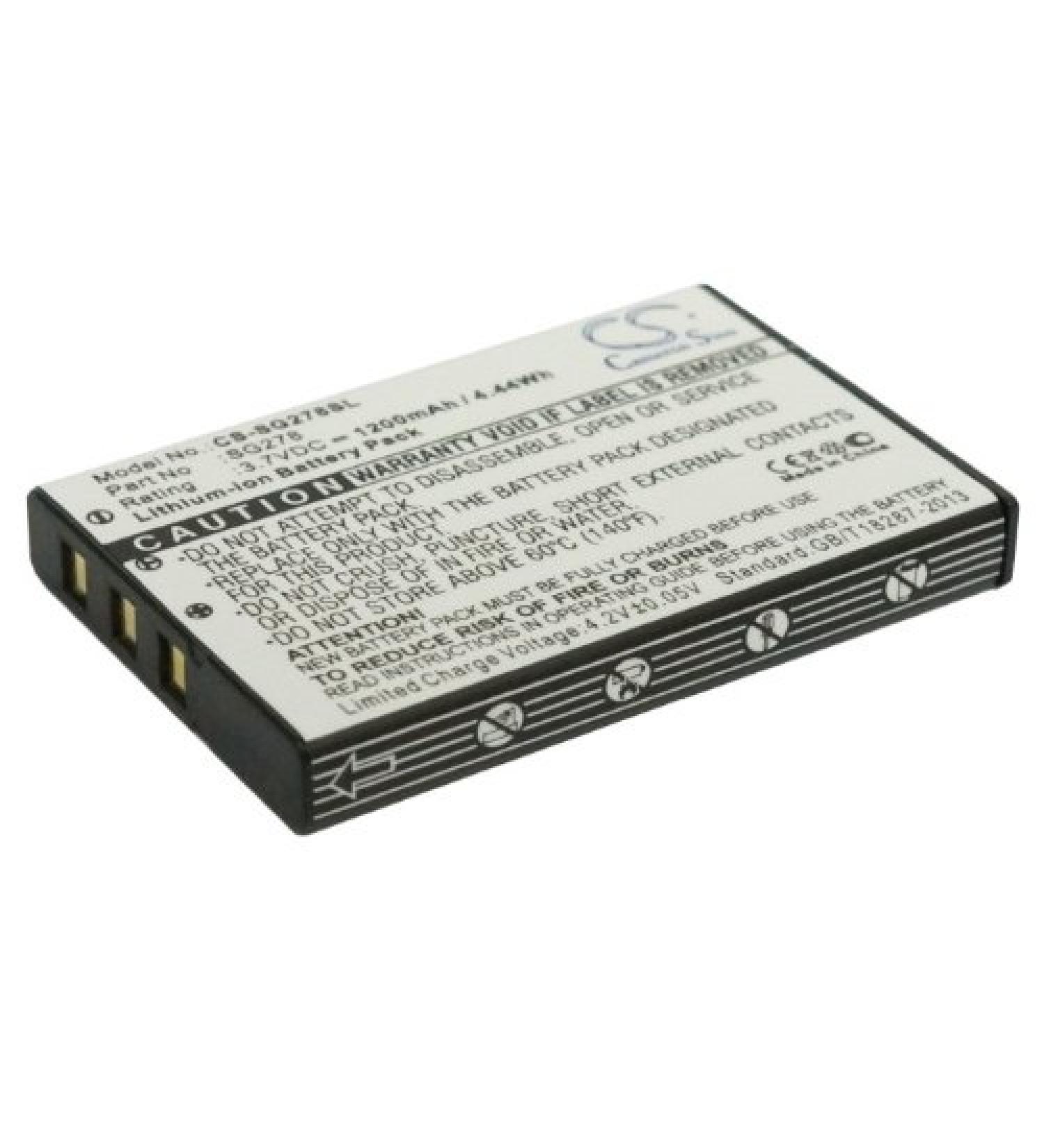 Buy 3.7V 1200mAh Battery Replacement for SG-278 - Fast International Shipping - Buy Online on GoSupps.com