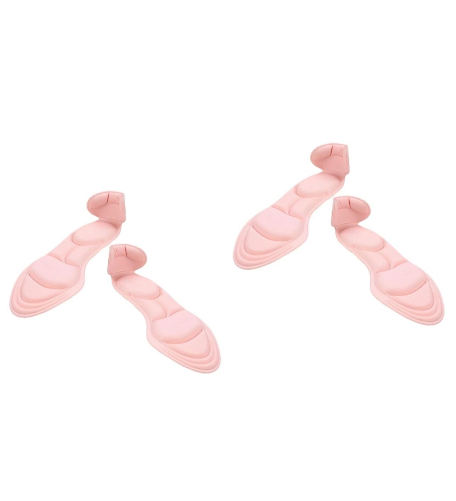 FRCOLOR Back Heel Cushion Pads - 2 Pairs High Heel Inserts & Insoles for Comfort - Pink Medium Size - Buy Online on GoSupps.com