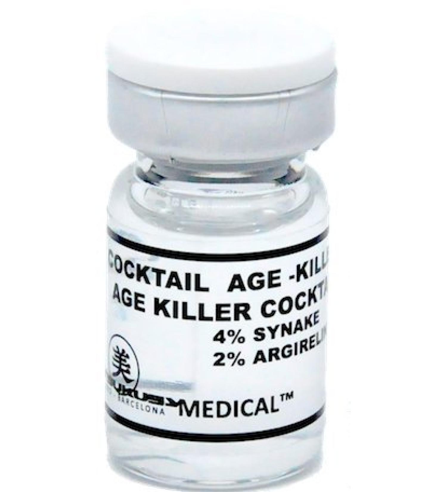 Age-Killer Cocktail Serum | Sterile Botulin-Like Complex for Wrinkle Treatment | Ideal for Microneedling & Mesotherapy | 5ml Ampoule - Buy Online on GoSupps.com