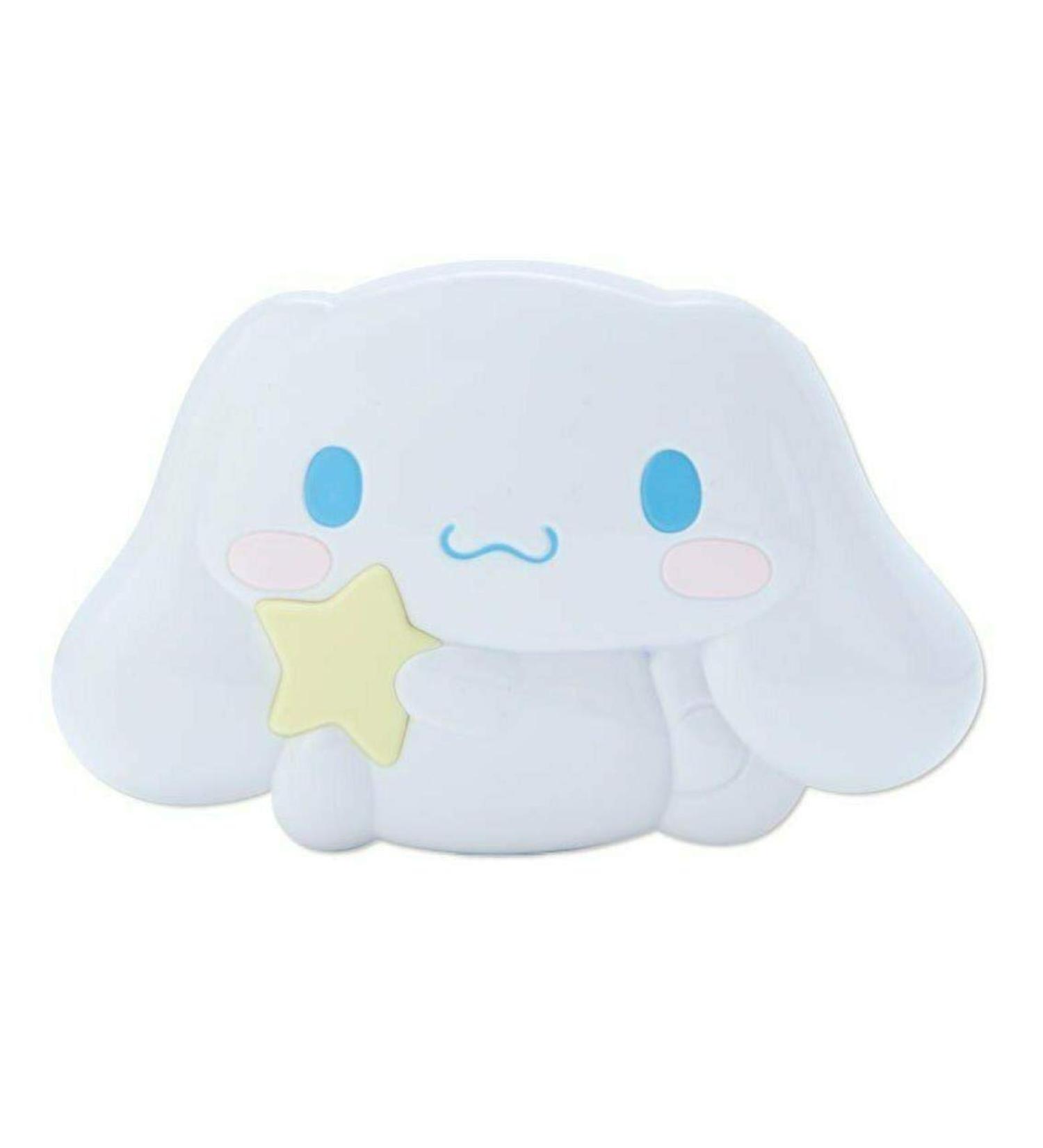 Cinnamoroll compact mirror with comb