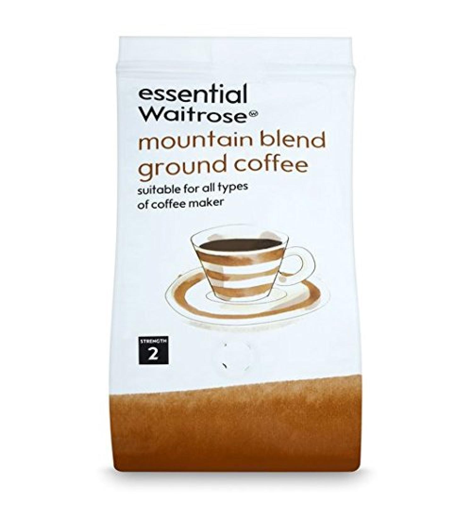 Waitrose Waitrose Mountain Blend Essential Ground Coffee 227g