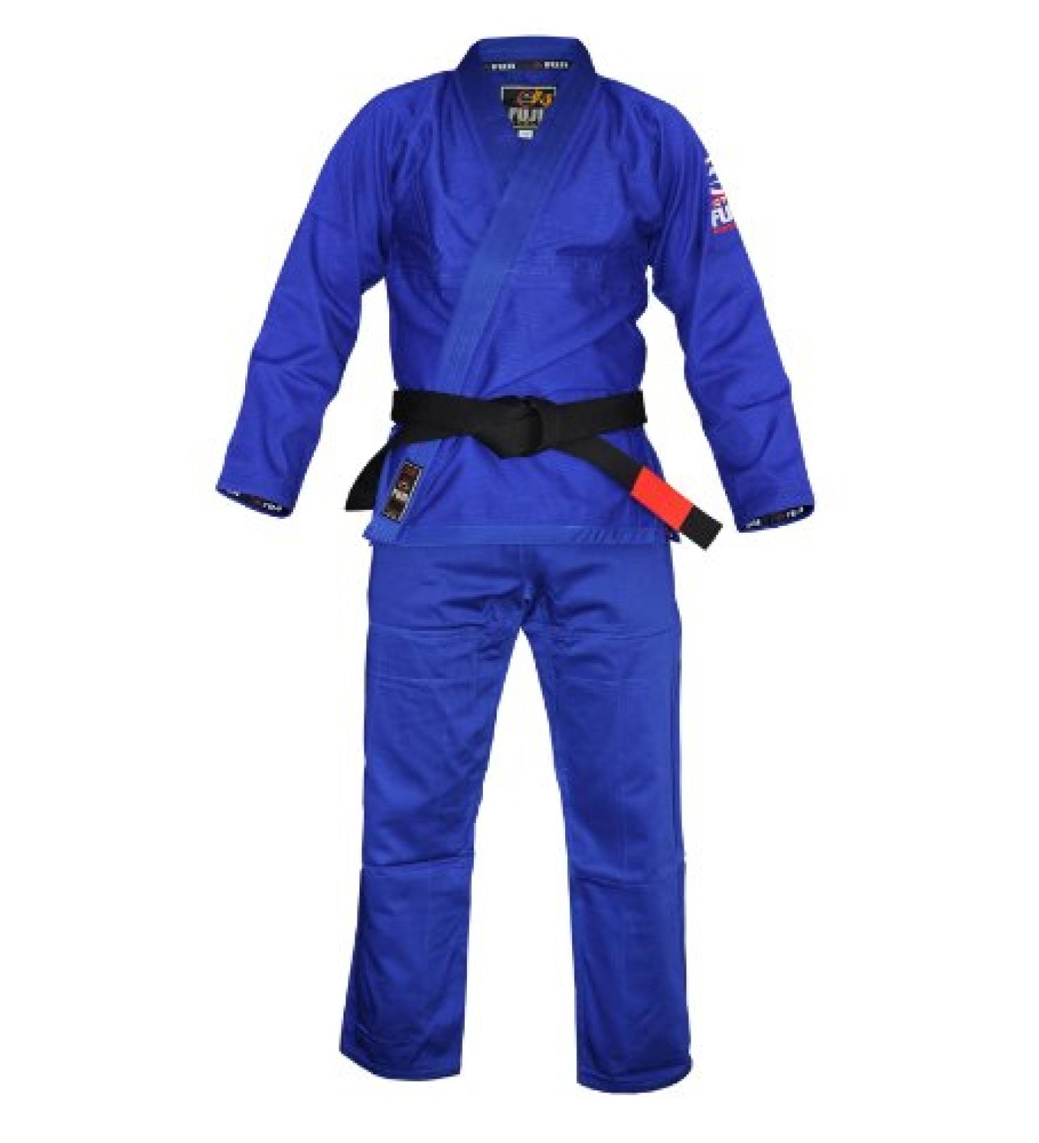 Fuji Summerweight BJJ Uniform in Blue - A4 Size | Lightweight and Durable - Buy Online on GoSupps.com