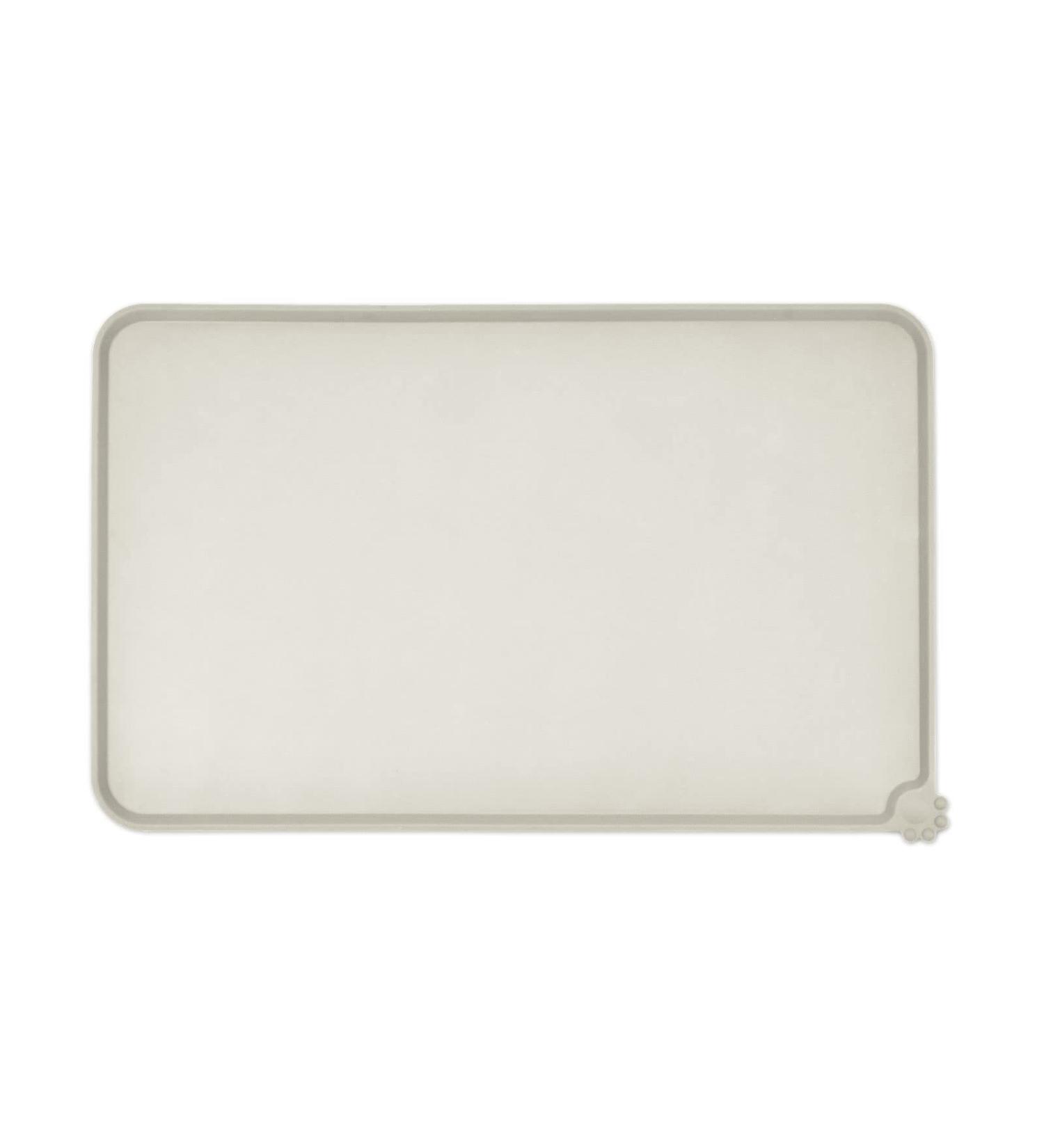 AOKLANT Non-Slip Pet Bowl Mat - Waterproof Cat Dog Food Mat - 18.5 x 11.5 Beige - Multiple Colors - Buy Online on GoSupps.com