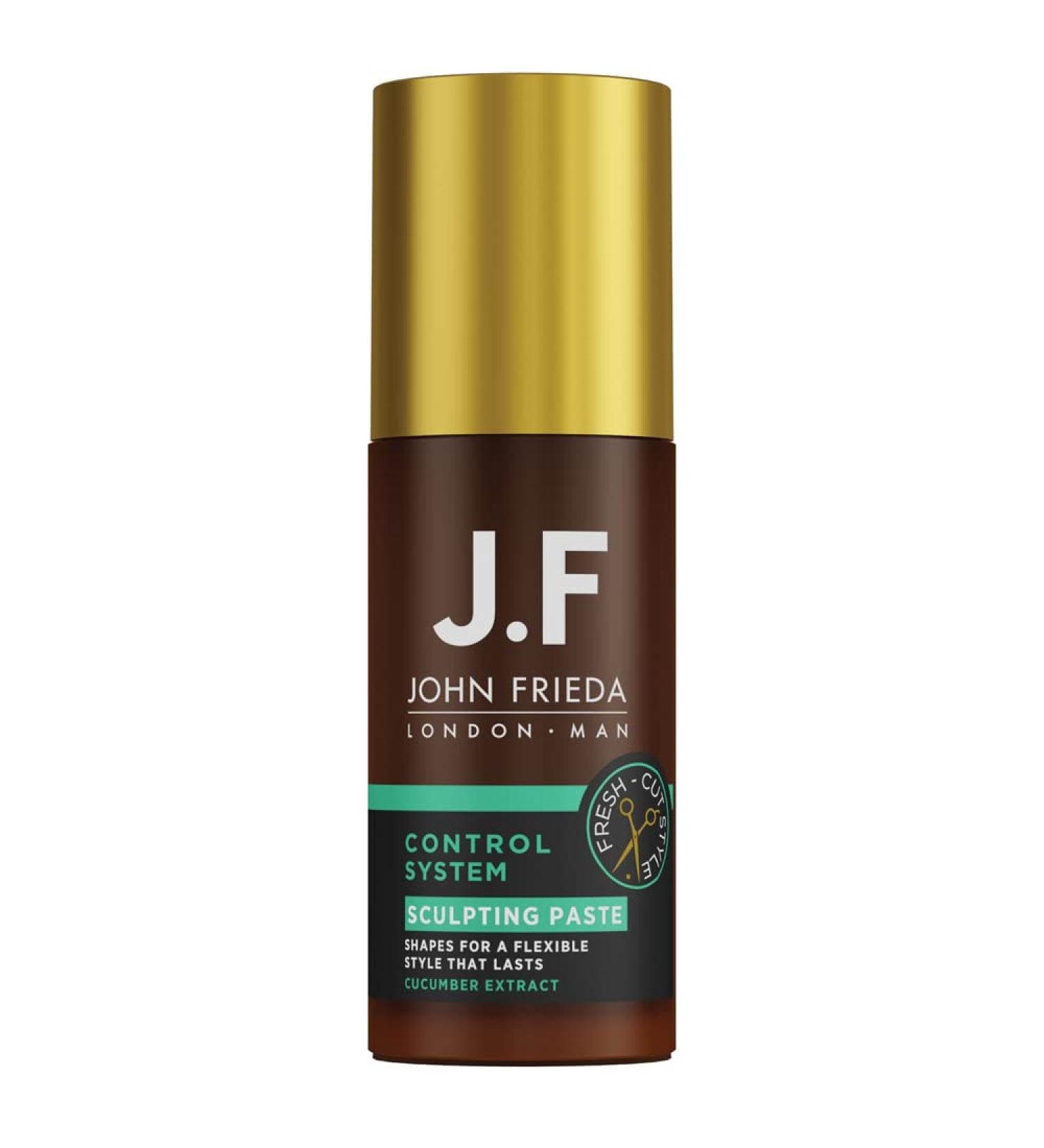 John Frieda Man JF Man Control System Sculpting Paste for Thick/Unruly Hair 100ml - Buy Online on GoSupps.com