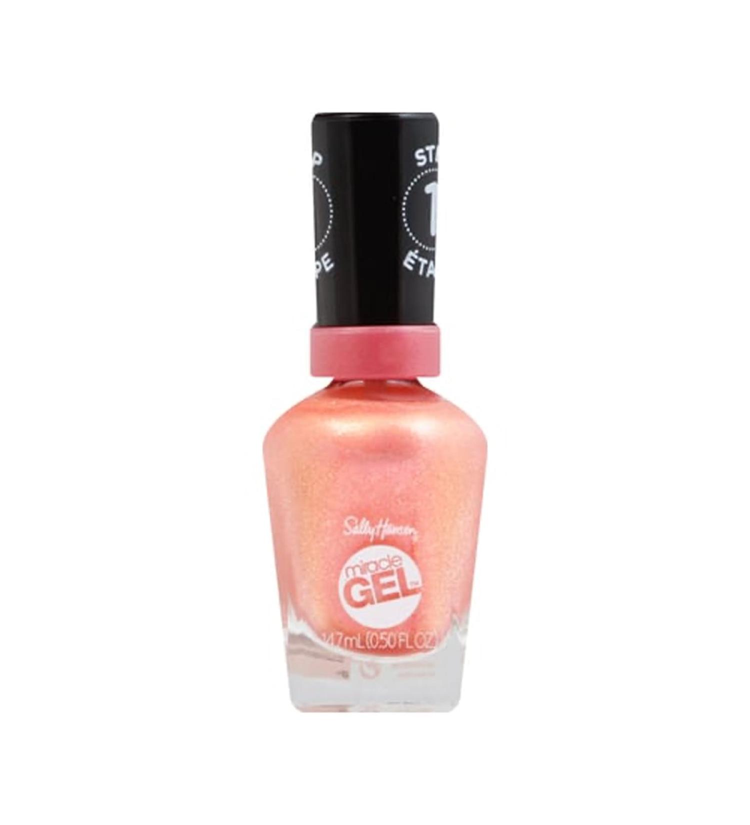 Sally Hansen Miracle Gel Nail Polish Lacquer Eternally Grapefruit - 0.5 fl oz